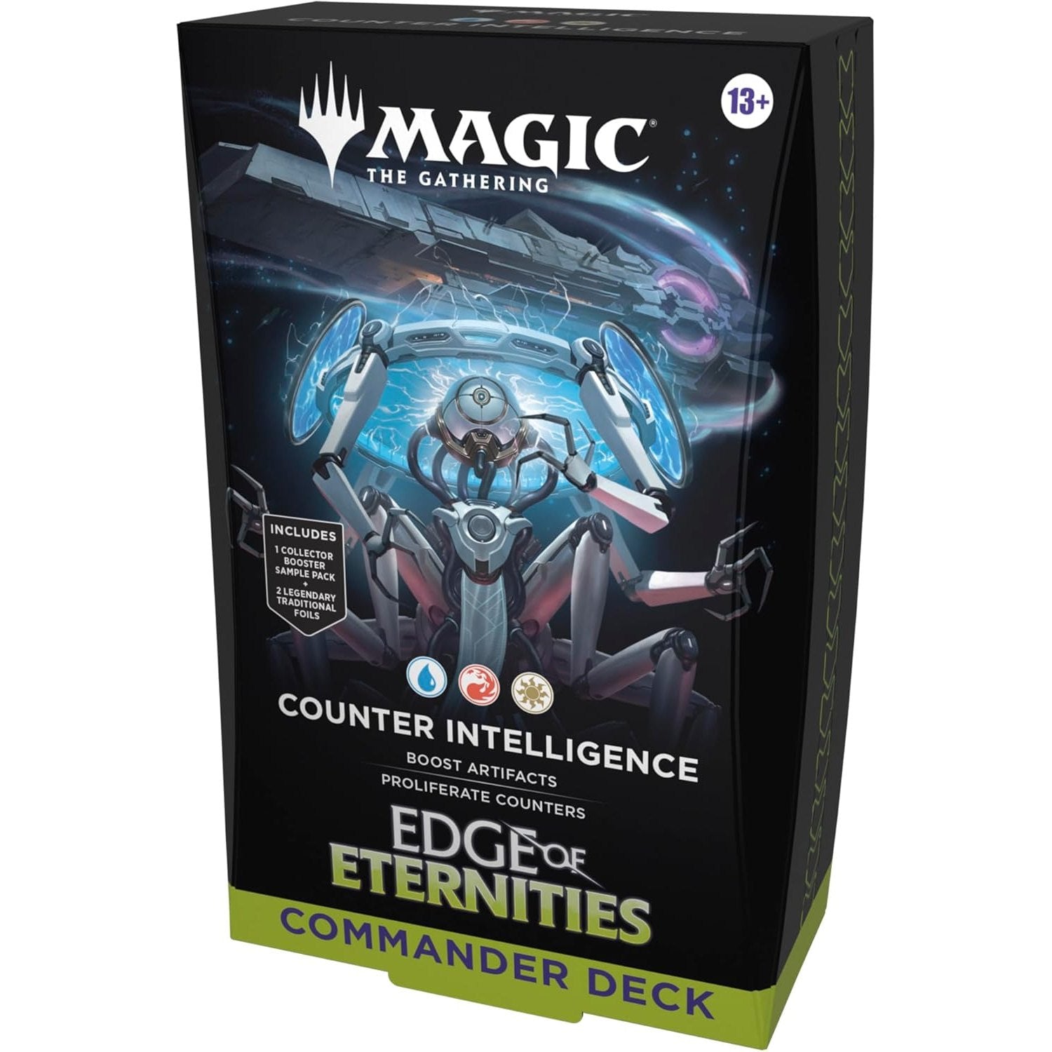 cards to cut from counter intelligence mtg Magic: The Gathering TCG Edge of Eternities Counter Intelligence Commander Deck