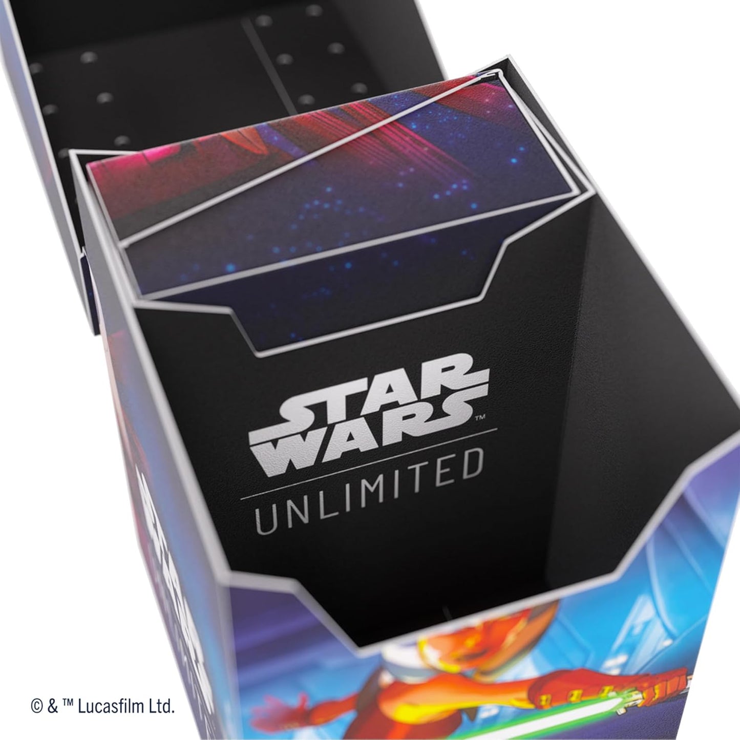 Star Wars Unlimited TCG Ahsoka Tano & General Grievous Soft Crate Deck Box - Holds 60 Double-Sleeved Cards - Gamegenic