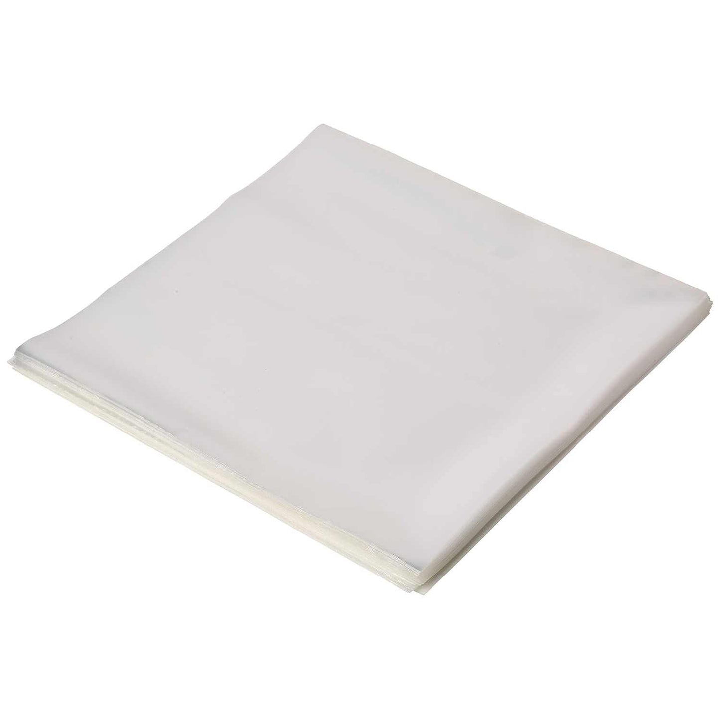 Protective Outer Record Sleeves 3-Mil, Clear, 50 Count - Fits 12" Vinyl Record Jackets - Vinyl Styl