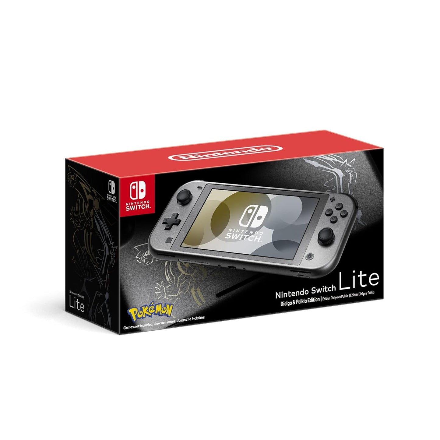 Nintendo Switch Lite Pokemon Dialga & Palkia Edition - Handheld Console - Nintendo