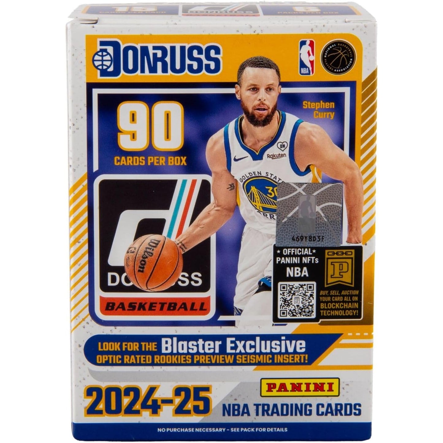 2024-25 Donruss NBA Basketball Blaster Box - 6 Packs, 90 Cards - Panini