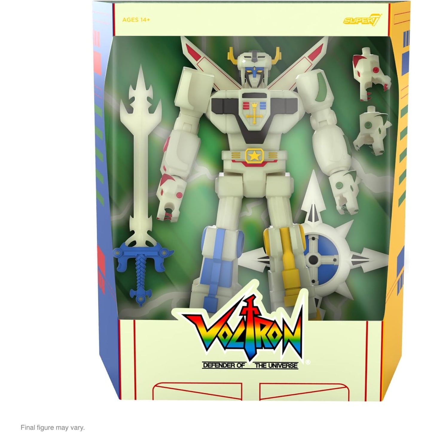 Voltron: Defender of the Universe ULTIMATES! Lightning Glow Voltron Figure Super7