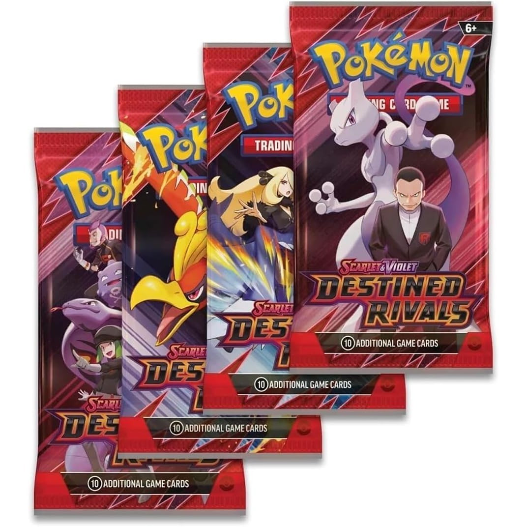 Pokemon TCG Scarlet & Violet Destined Rivals Booster Pack - 10 Cards