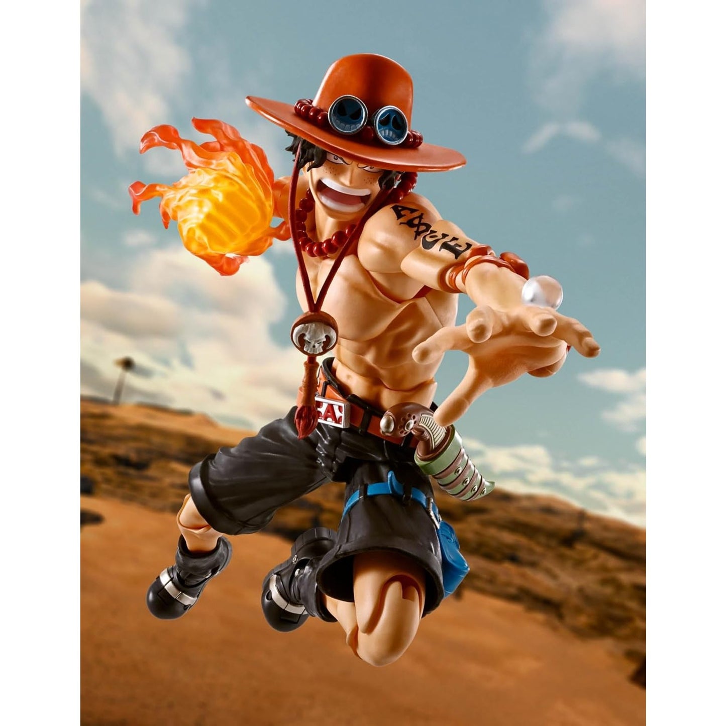 One Piece Fire Fist Portgas.D.Ace Action Figure - Bandai Spirits - S.H.Figuarts