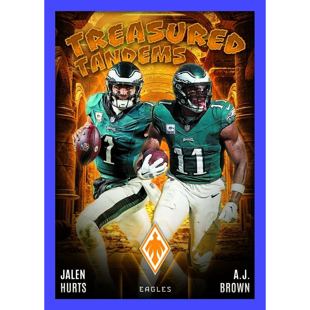 2024-25 Phoenix NFL Football Mega Box - 6 Packs, 42 Cards - Panini