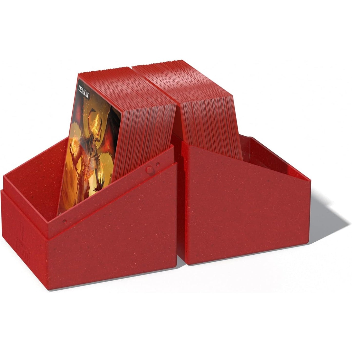 Return to Earth Boulder 100+ TCG Deck Case - Red, Holds 100 2x Sleeved Cards - Ultimate Guard