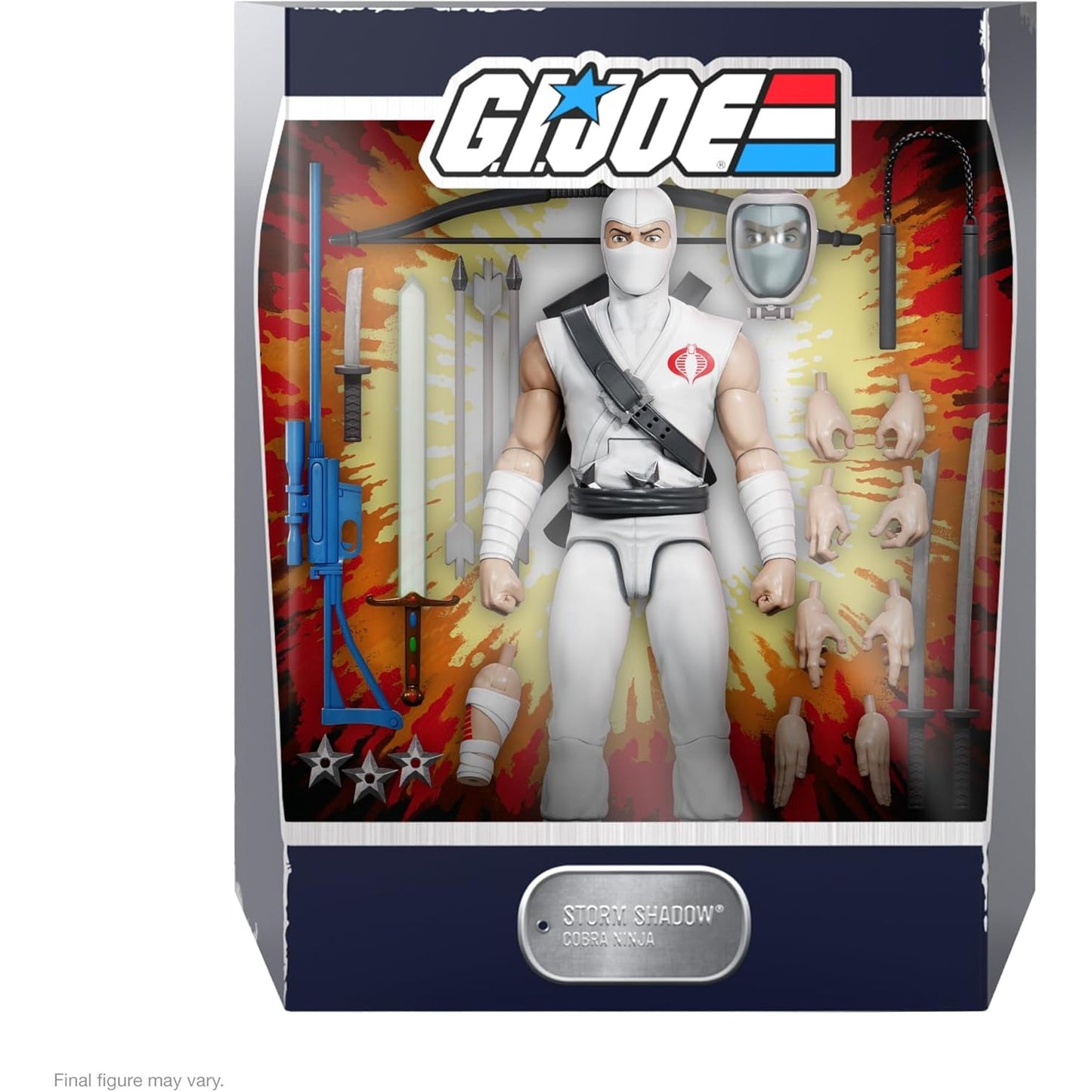 G.I. Joe ULTIMATES! Storm Shadow Wave 3 Super7 Figure