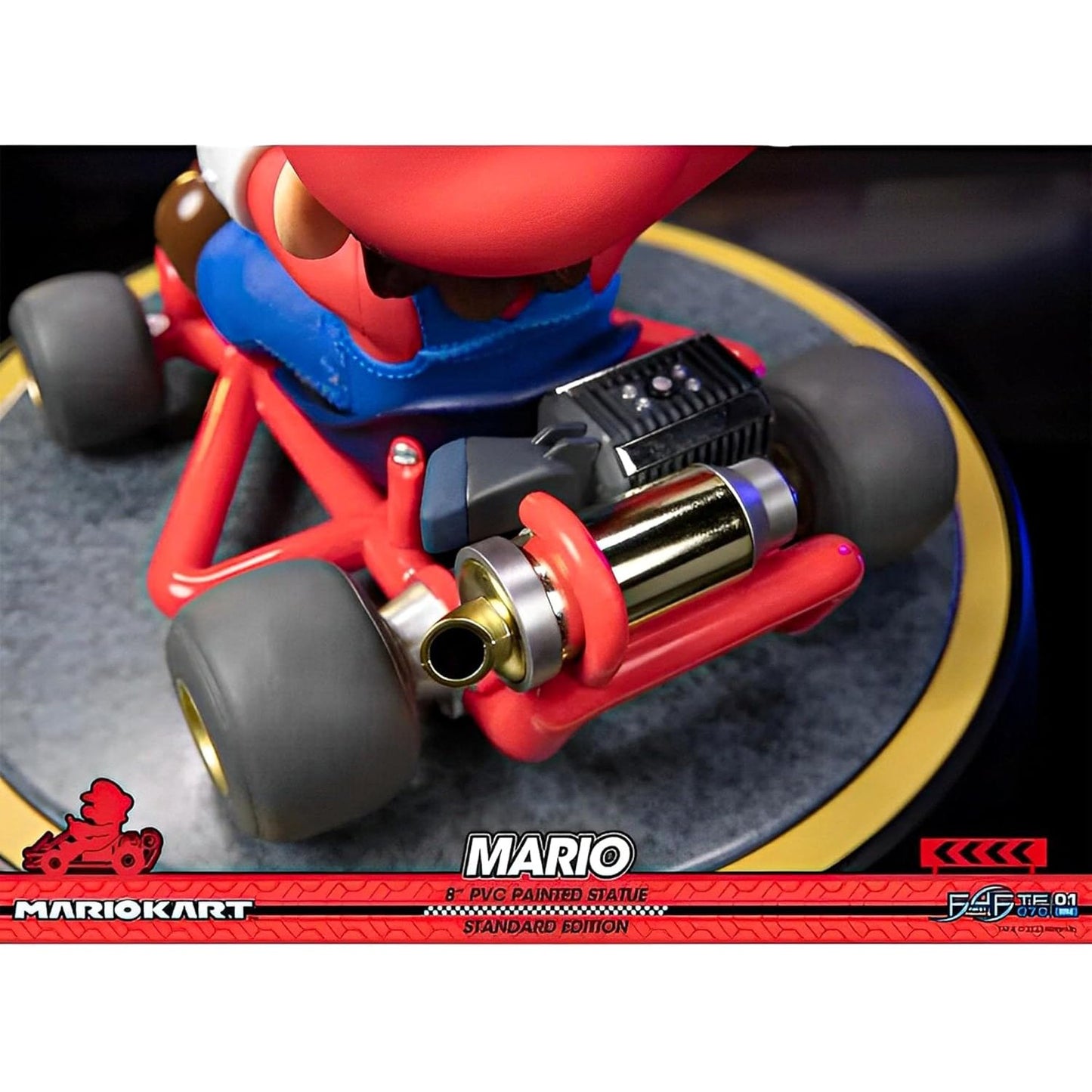 Mario Kart Mario Painted 8" PVC Statue Standard Edition - First 4 Figures