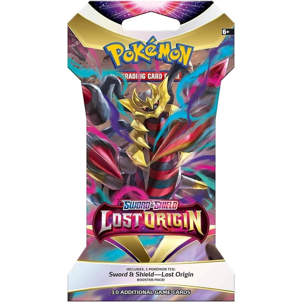 Pokemon TCG Sword & Shield Lost Origin Sleeved Booster Pack - 10 Cards JustPressPlayOnline Pokemon TCG Sword & Shield Lost Origin Sleeved Booster Pack - 10 Cards JustPressPlayOnline