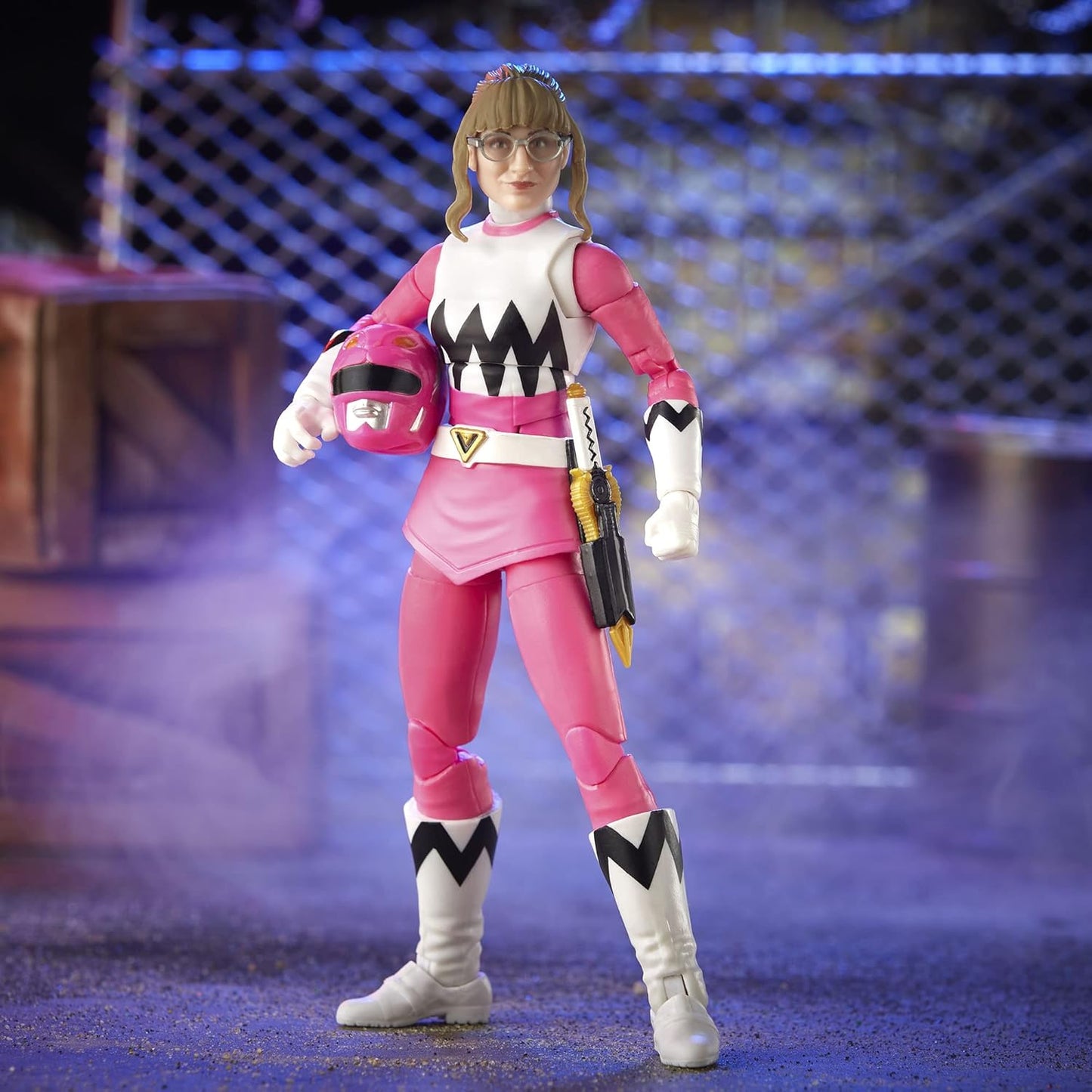 Power Rangers Lost Galaxy Pink Ranger Action Figure - Hasbro - Lightning Collection