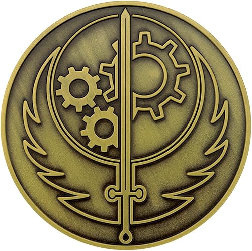 Fallout Brotherhood of Steel Medallion & Vinyl Sticker - Fanattik - Numbered Limited Edition