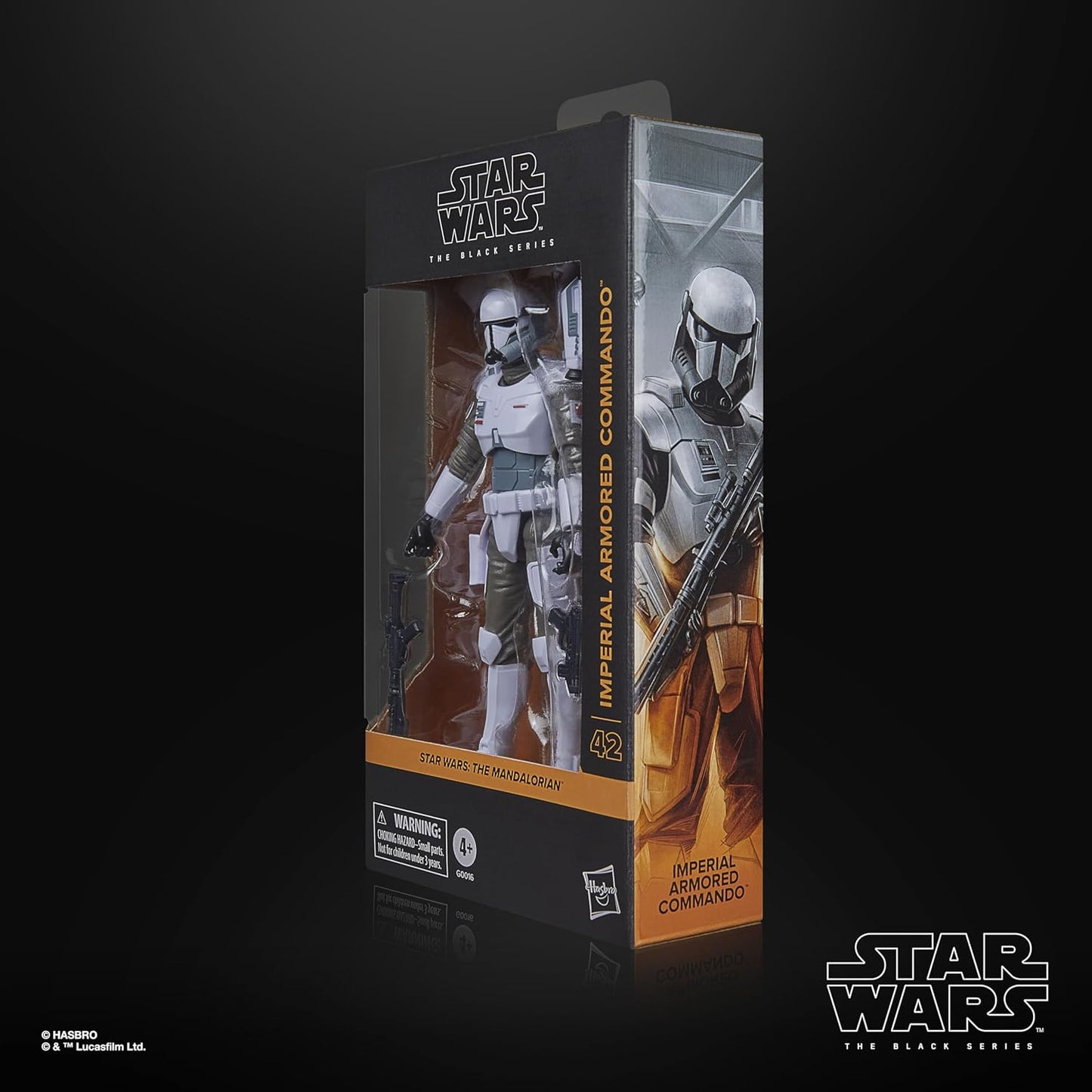 Star Wars: The Mandalorian 6" Imperial Armored Commando Action Figure - Hasbro - Star Wars: The Black Series