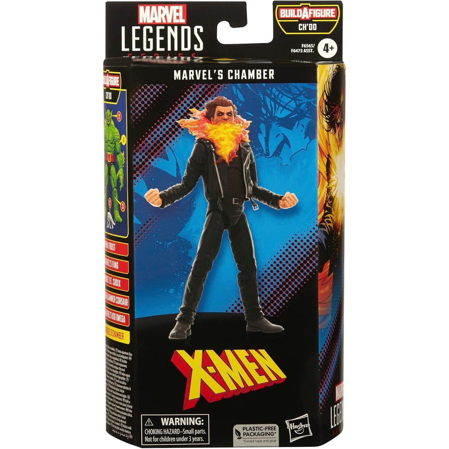 X-Men / Generation X Chamber Action Figure Ch'od BAF - Hasbro - Marvel Legends