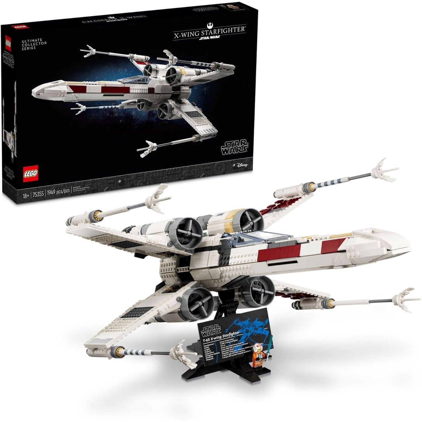 Star Wars X-Wing Starfighter Building Set - LEGO #75355 - Ultimate Collector Series
