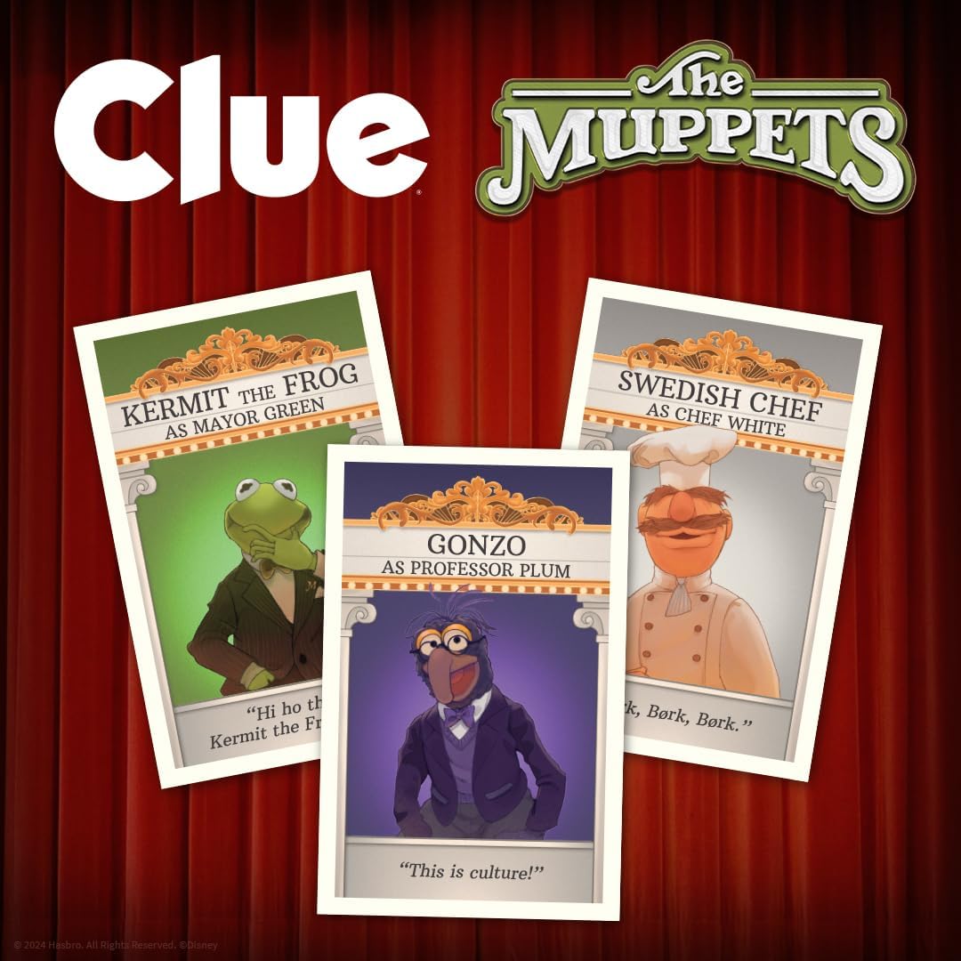 Clue The Muppets Edition Board Game - USAopoly