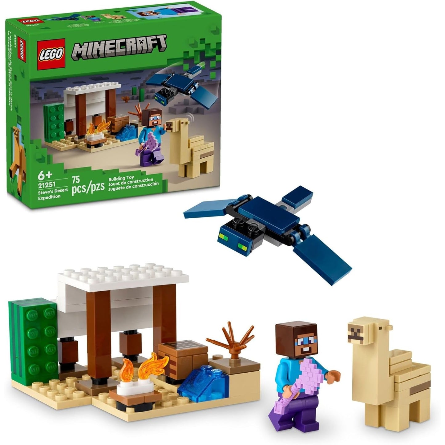 Minecraft Steve's Desert Expedition Building Toy - LEGO #21251