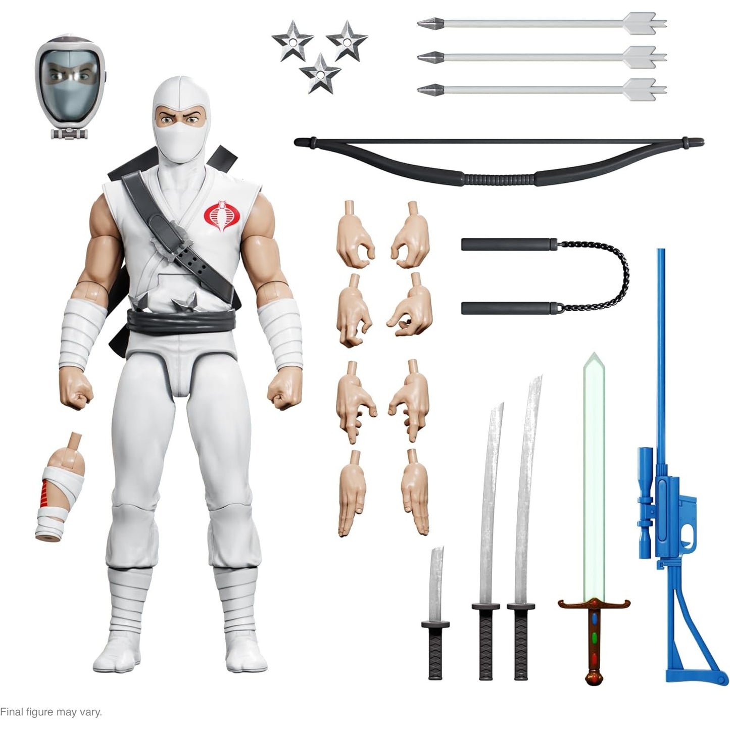 G.I. Joe ULTIMATES! Storm Shadow Wave 3 Super7 Figure