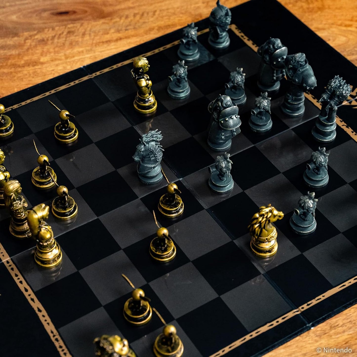 The Legend of Zelda Link vs. Ganondorf Chess Set - 32 Pieces, USAopoly - Officially Licensed by Nintendo