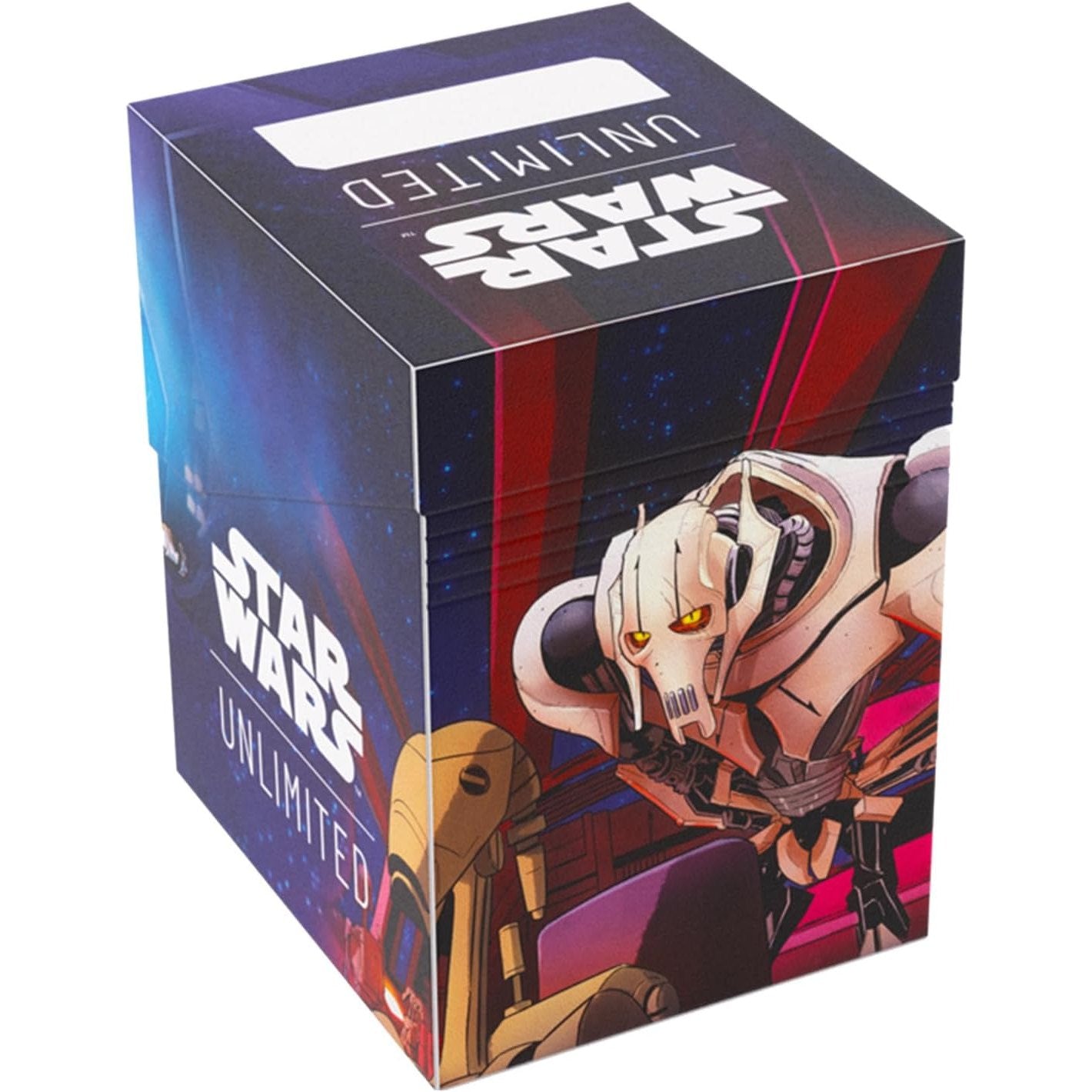 Star Wars Unlimited TCG Ahsoka Tano & General Grievous Soft Crate Deck Box - Holds 60 Double-Sleeved Cards - Gamegenic