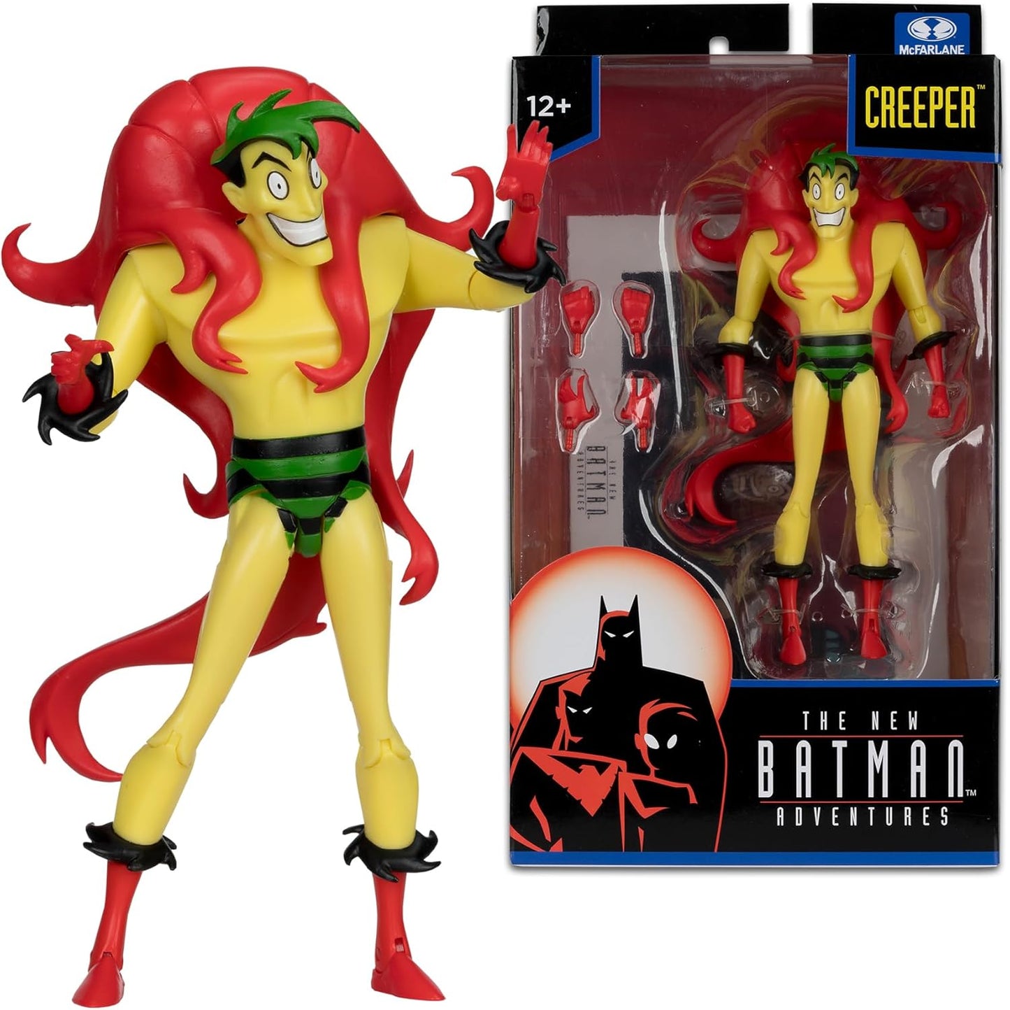 The New Batman Adventures Creeper Action Figure - McFarlane Toys, DC Direct - Wave 3