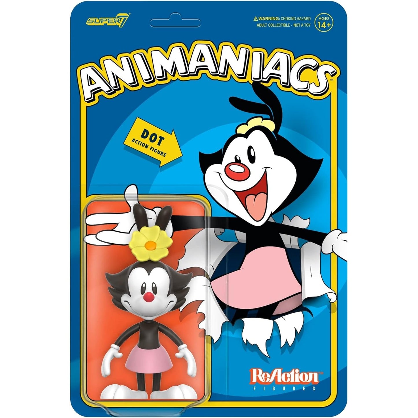 Animaniacs Dot Action Figure - Super7 - ReAction Wave 1