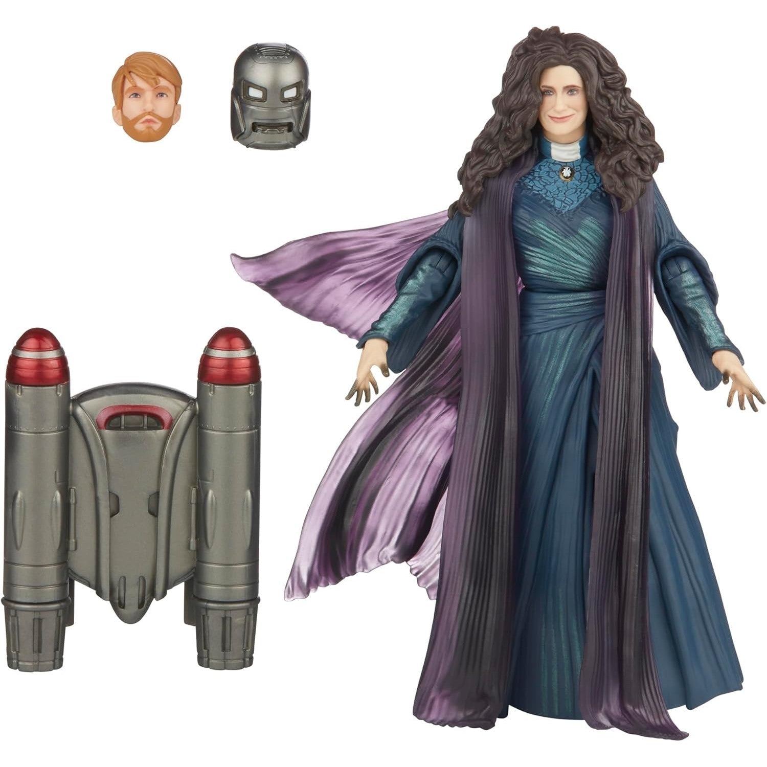 WandaVision Agatha Harkness Action Figure Hydra Stomper BAF - Hasbro - Marvel Legends