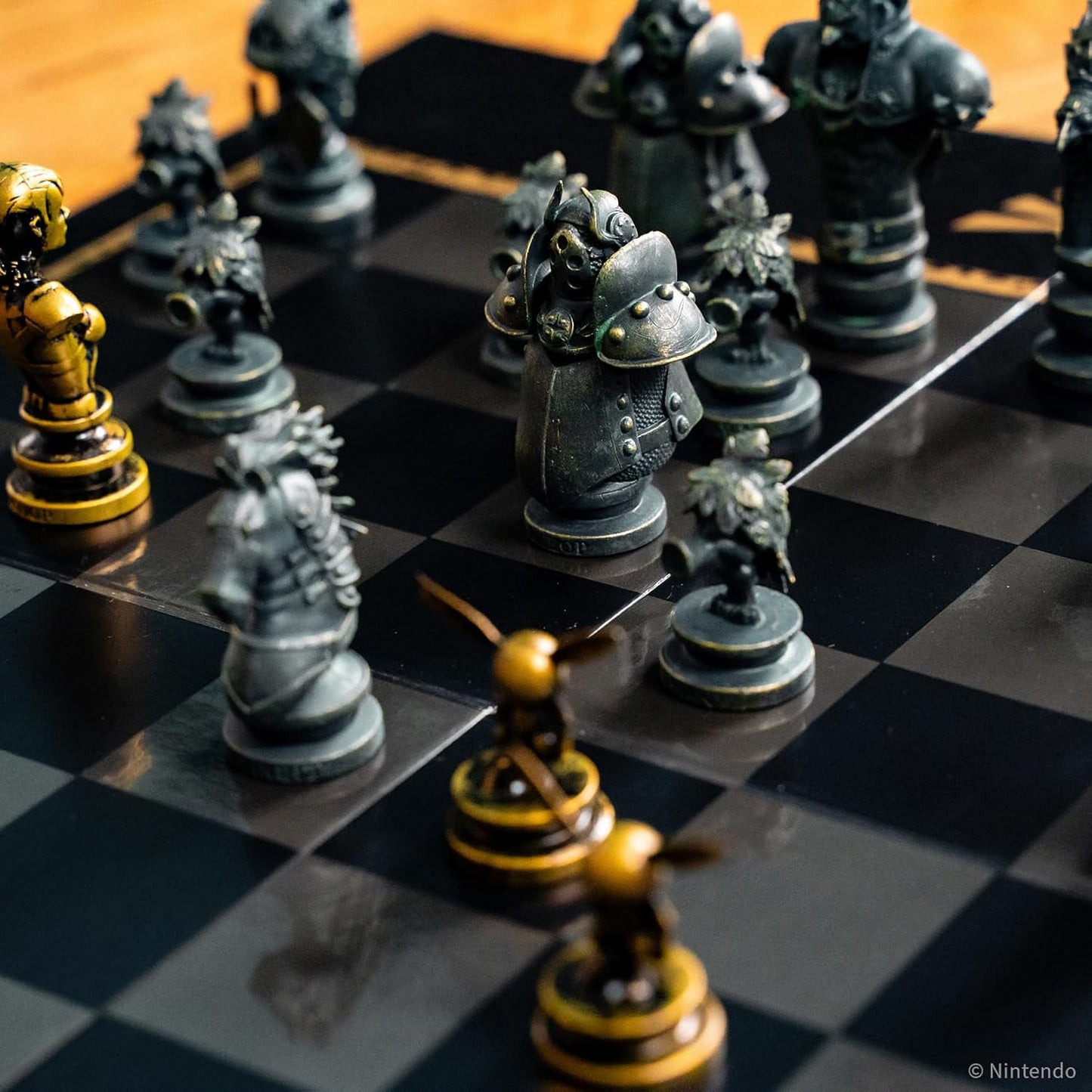The Legend of Zelda Link vs. Ganondorf Chess Set - 32 Pieces, USAopoly - Officially Licensed by Nintendo