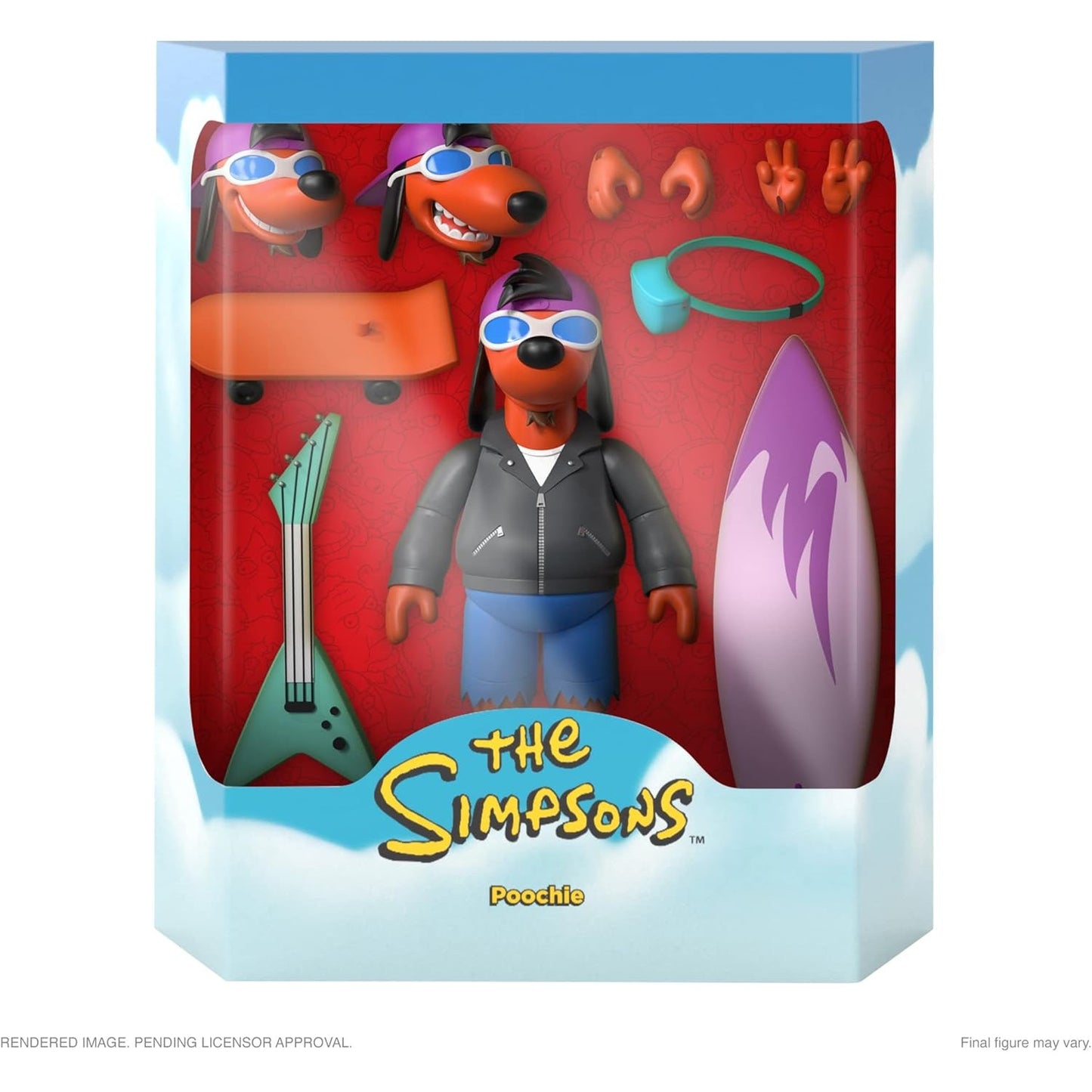 The Simpsons ULTIMATES! Poochie Wave 1 Super7 Figure