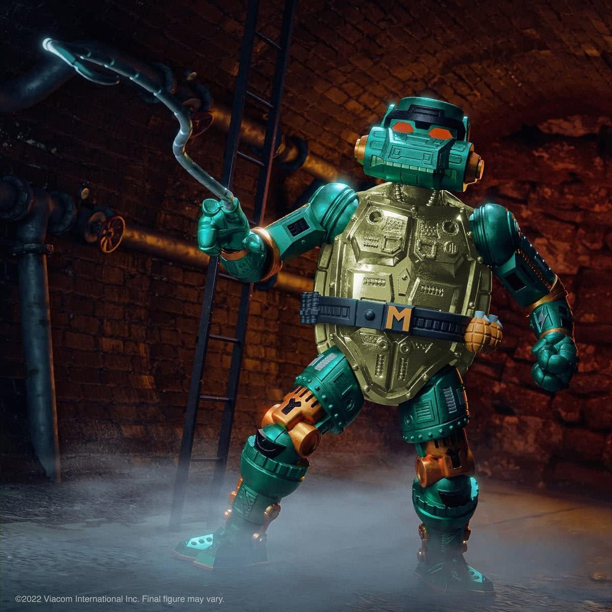Teenage Mutant Ninja Turtles Warrior Metalhead Michelangelo Action Figure - Super7 ULTIMATES!