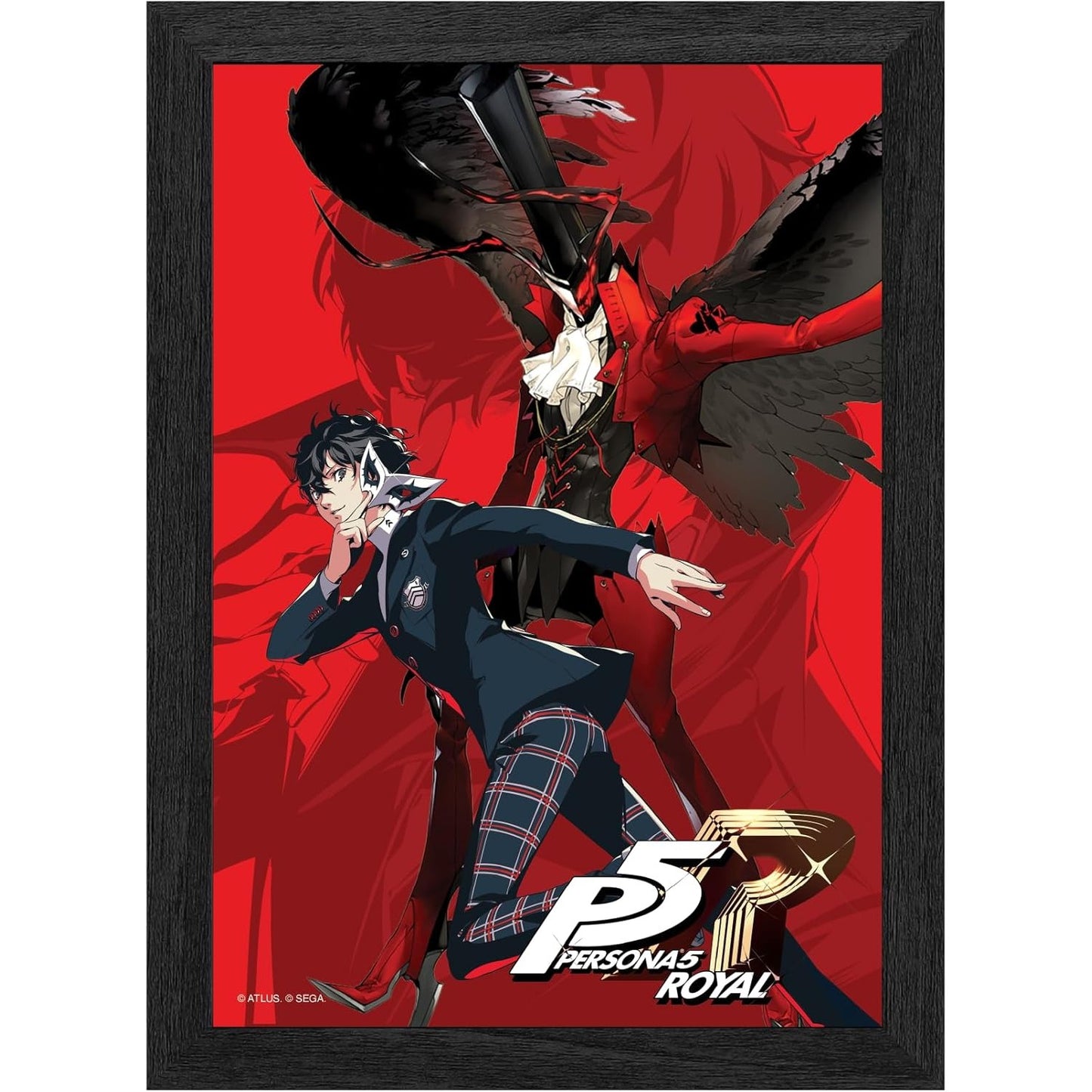 Persona 5 Royal Ryuji Sakamoto Codename: Joker Framed Lenticular Poster - Level Up Labs - Pixel Frames PLAX