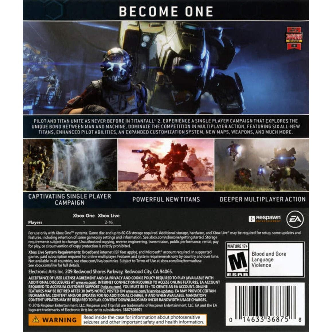 Titanfall 2 - Xbox One - Electronic Arts