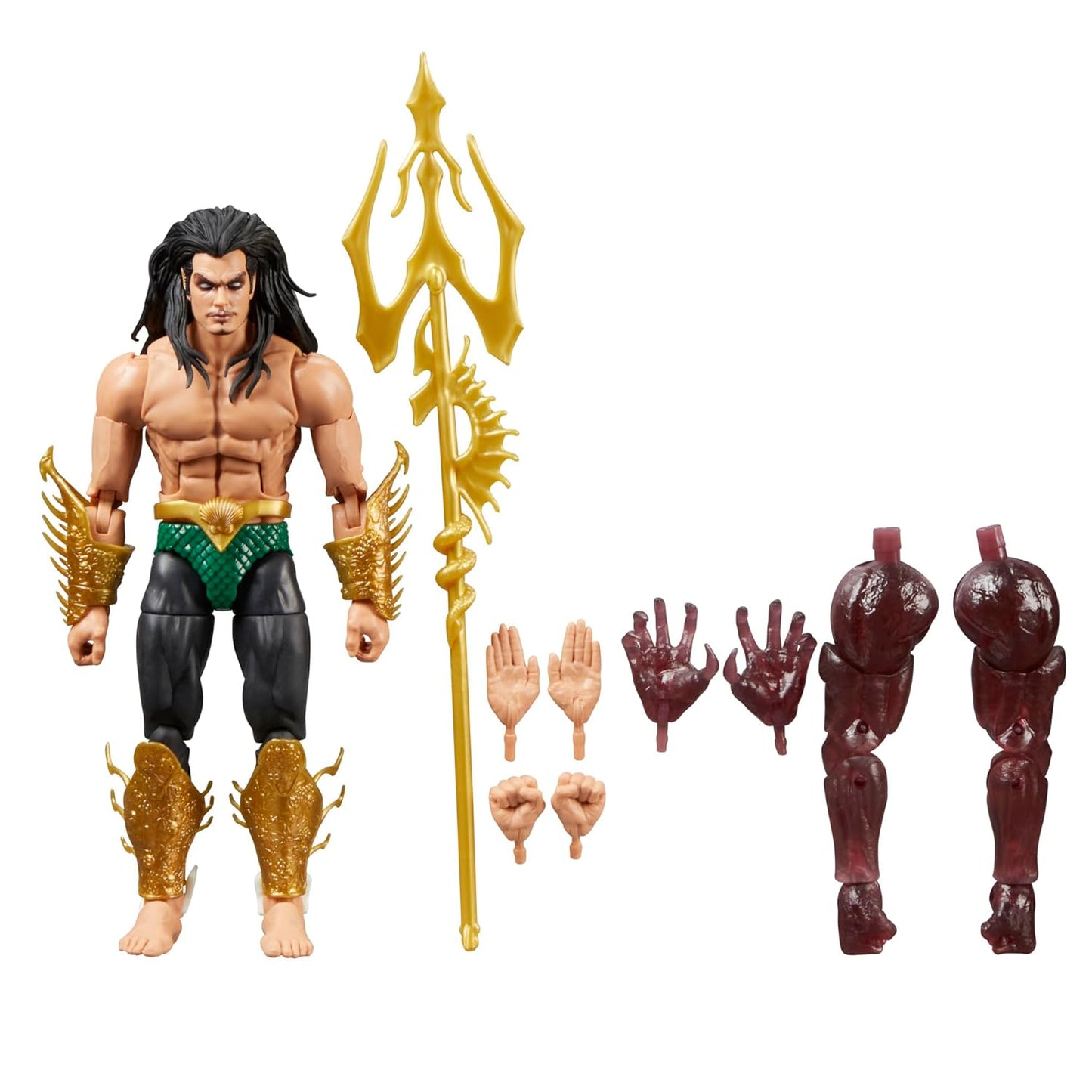 Namor: The Sub-Mariner Namor Action Figure The Void BAF - Hasbro - Marvel Legends