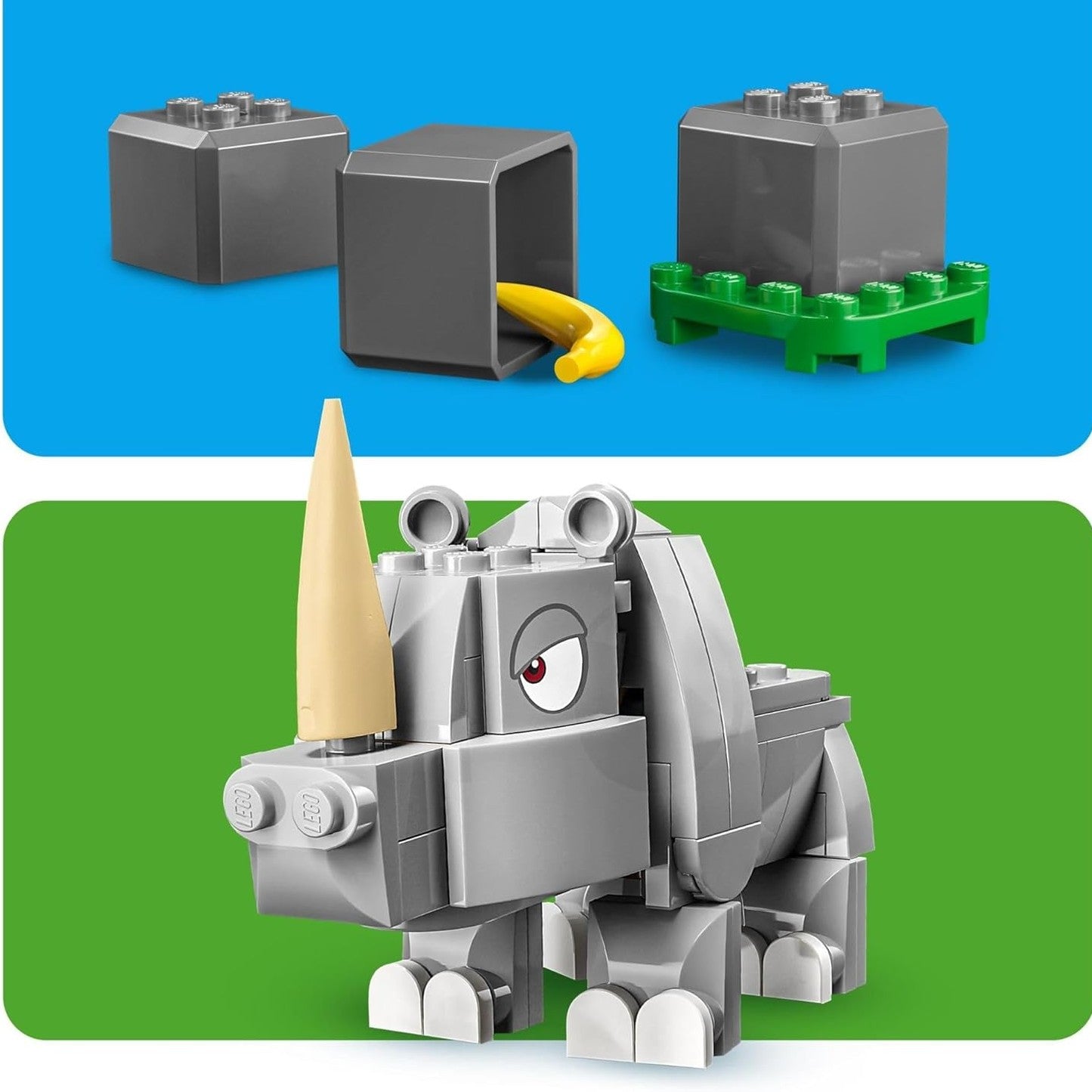 LEGO Super Mario Buildable Game Rambi the Rhino Expansion Set - LEGO #71420