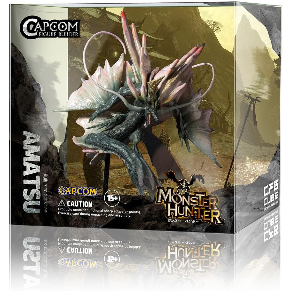 Monster Hunter Amatsu Statue Figure - Capcom - CFB: Cube Figure Builder