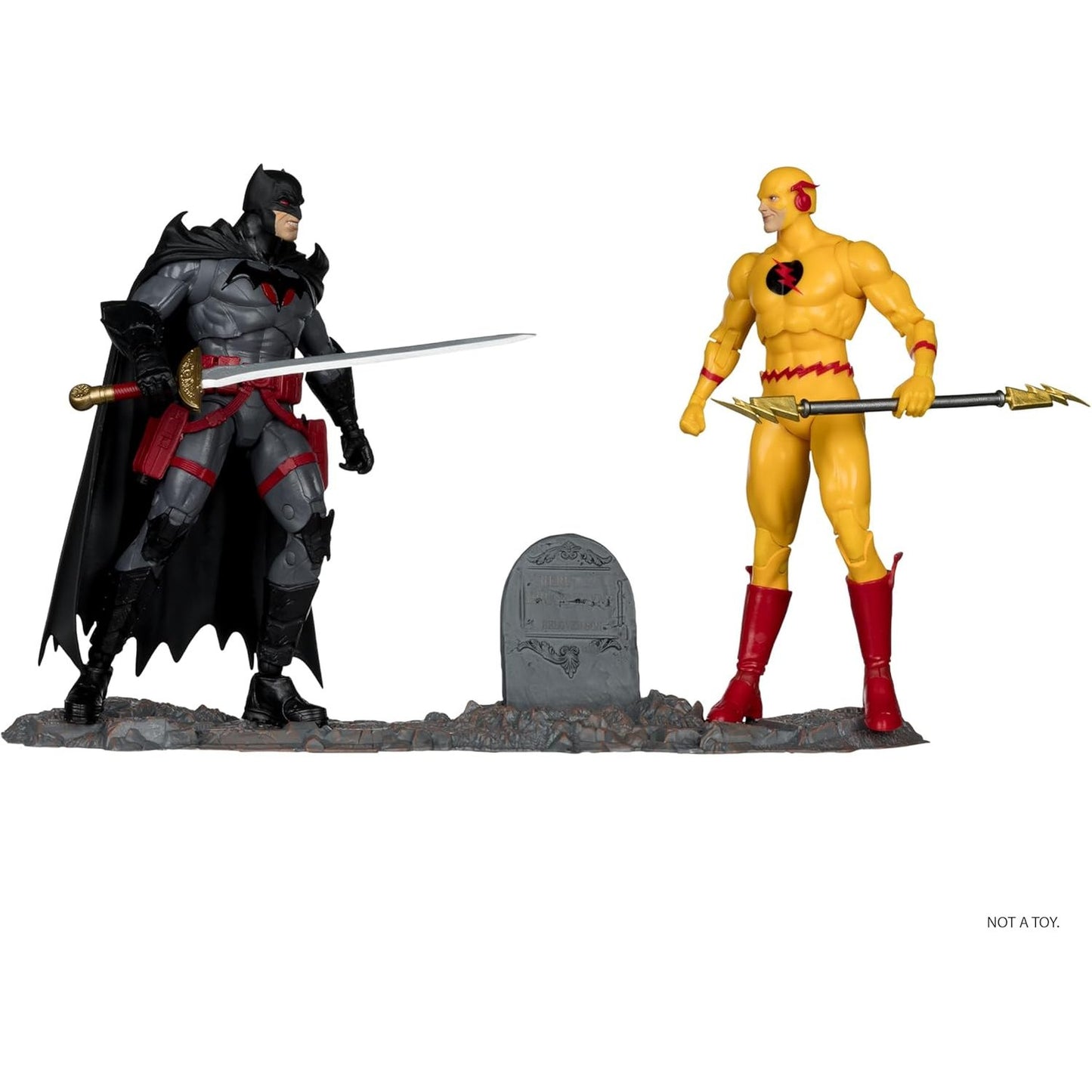 Flashpoint Batman Thomas Wayne vs. Professor Zoom Action Figure 2-Pack - McFarlane Toys - DC Multiverse