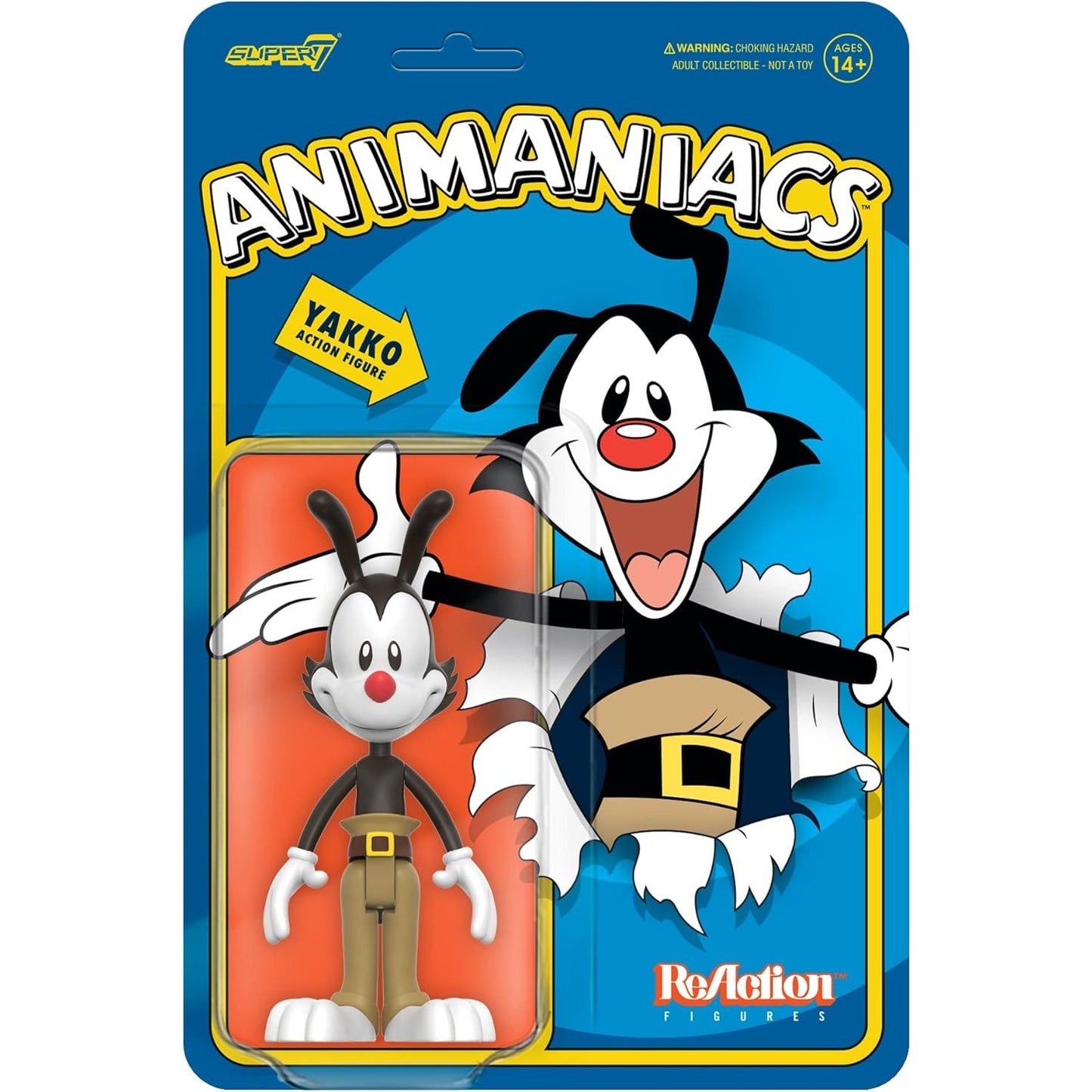 Animaniacs Yakko Action Figure - Super7 - ReAction Wave 1