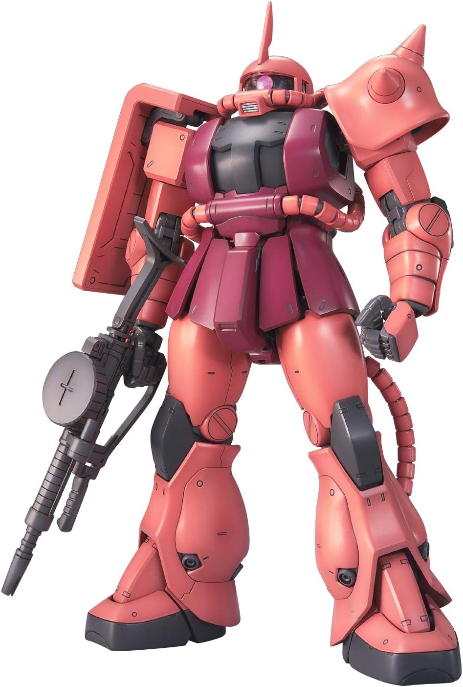 Mobile Suit Gundam Char's Zaku II Ver. 2.0 1/100 Scale Model Kit - Bandai Spirits - Gunpla MG Master Grade