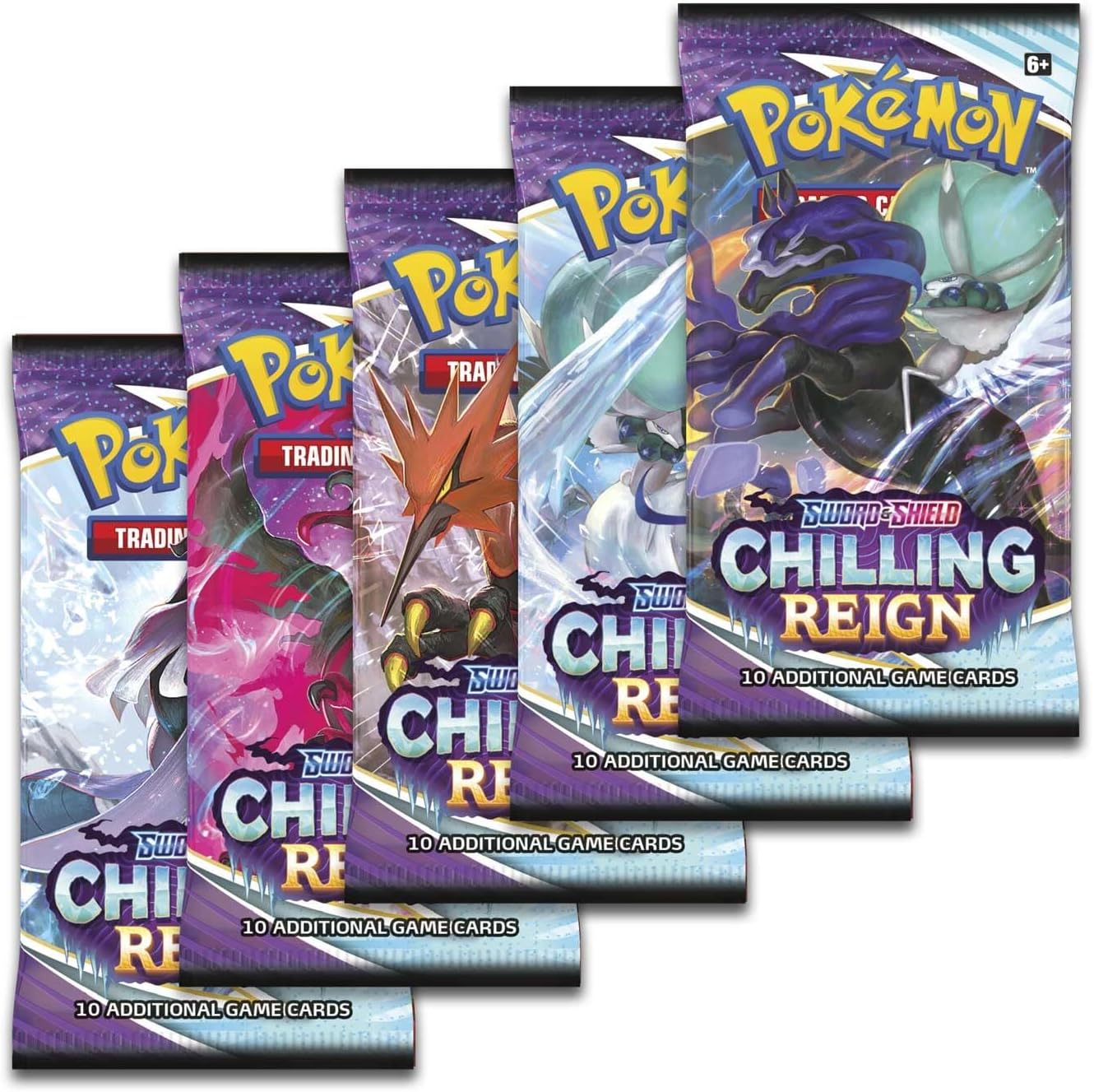 Pokemon TCG Sword & Shield Chilling Reign Build and Battle Box - 23-Card Evolution Pack & 4 Booster Packs