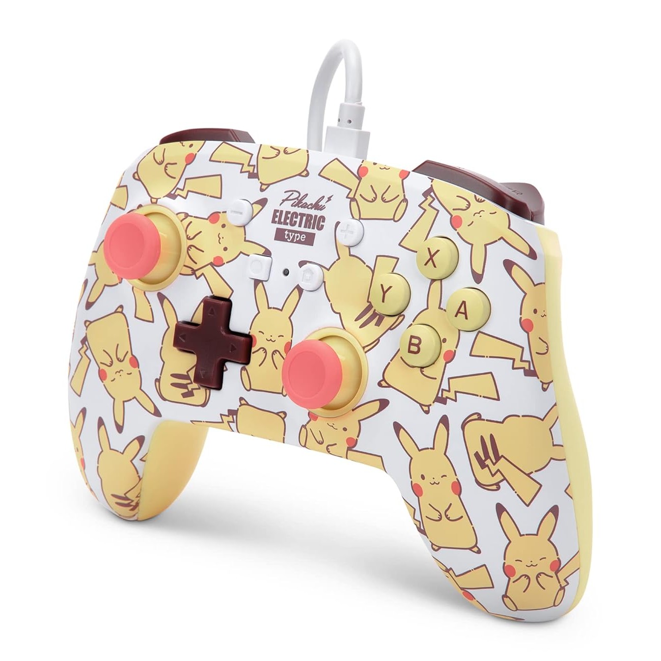 Pokémon Pikachu Blush Enhanced Wired Controller - Nintendo Switch - PowerA