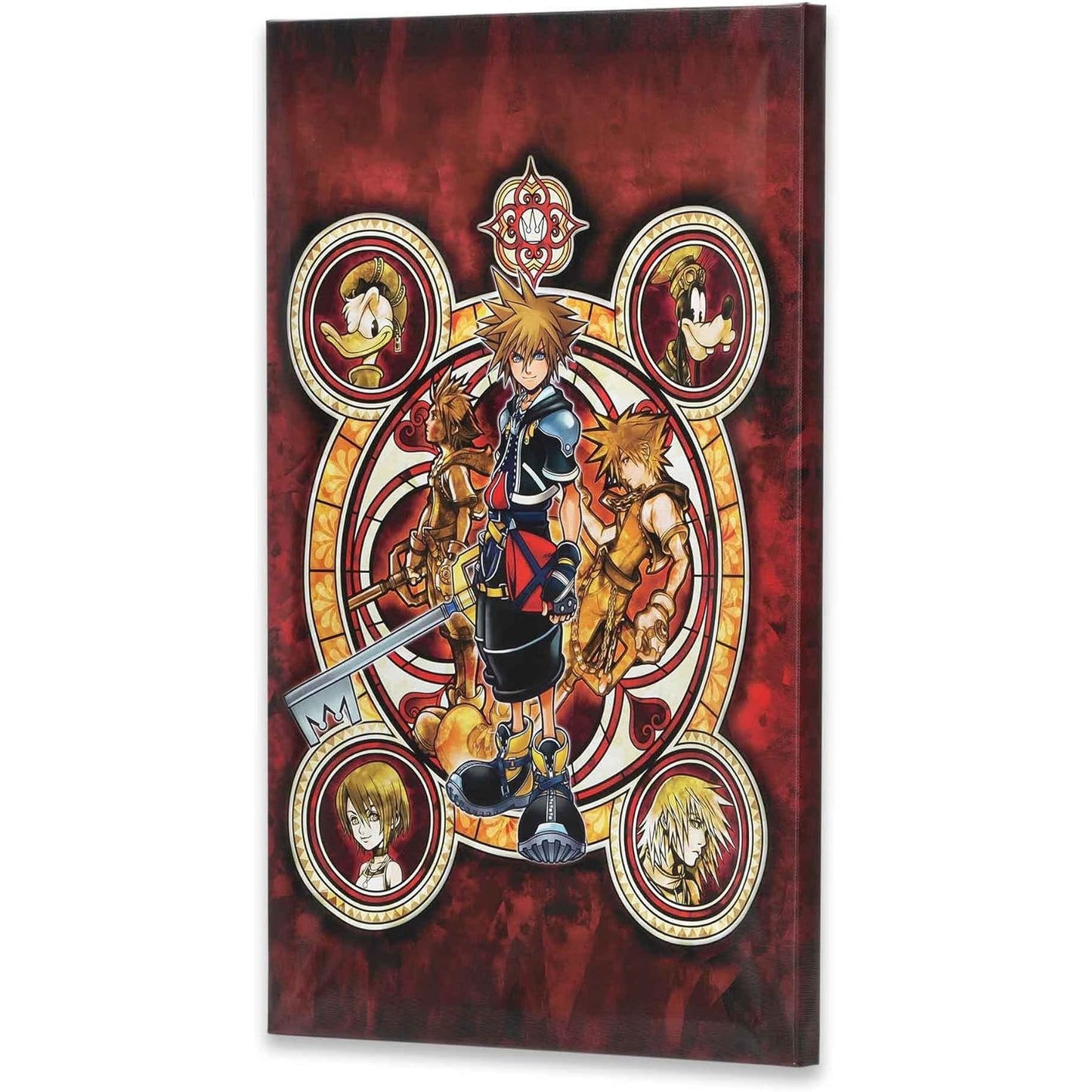 Kingdom Hearts Art Print on Gallery Wrapped Canvas - Disney, Open Road Brands