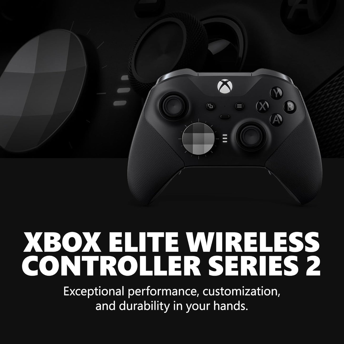 Xbox Elite Series 2 Wireless Controller Black - Xbox Series X|S, Xbox One, PC, etc. - Microsoft