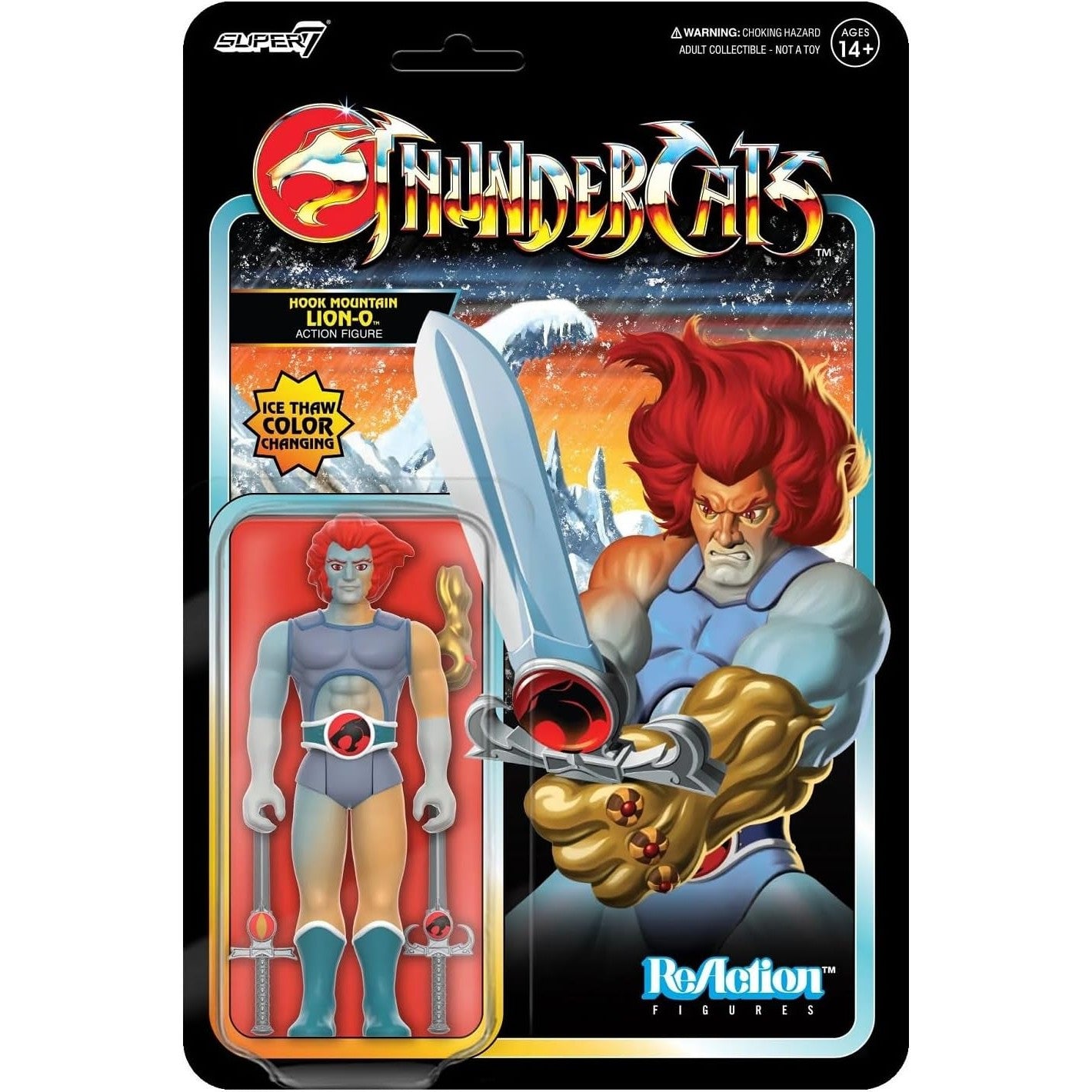 ThunderCats Hook Mountain Lion-O Action Figure - Super7 - ReAction