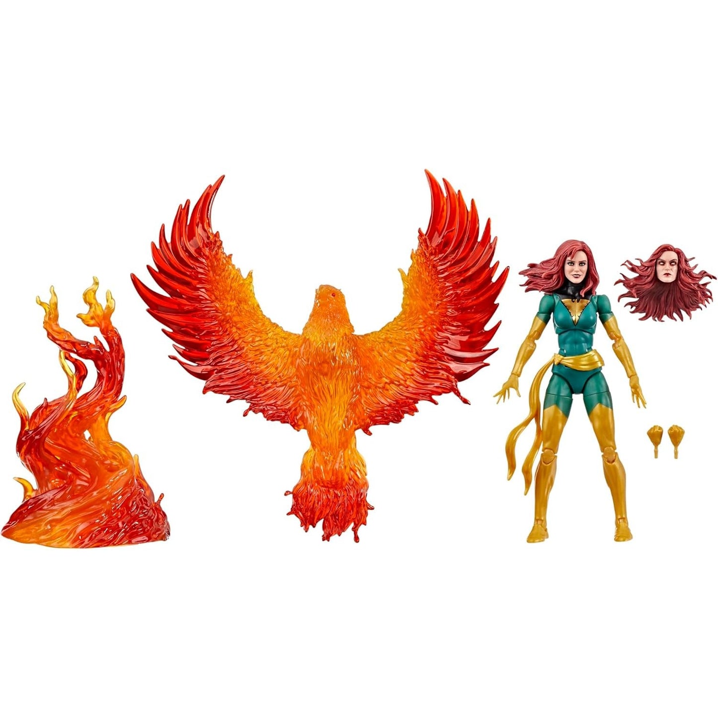 X-Men Jean Grey & Phoenix Force Deluxe Action Figure - Hasbro - Marvel Legends