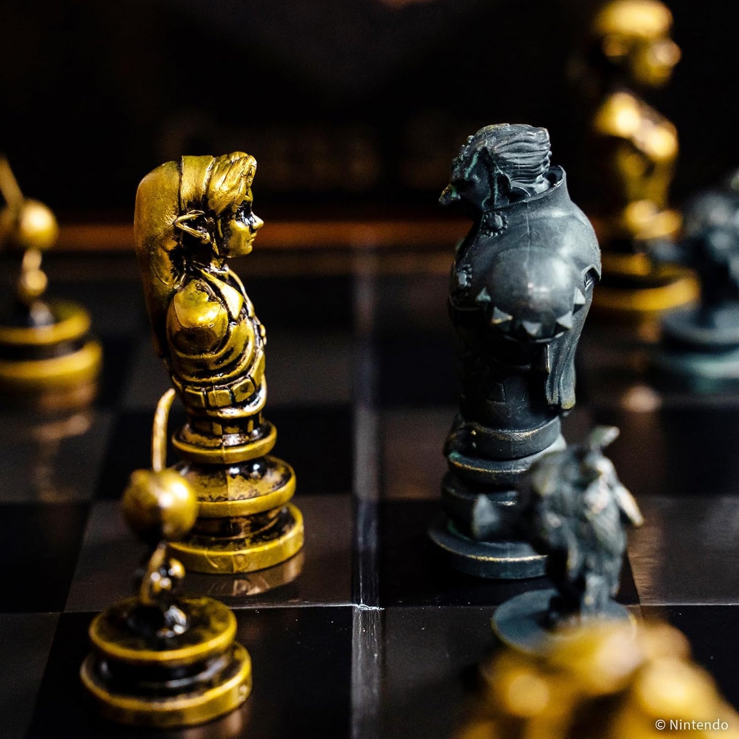 The Legend of Zelda Link vs. Ganondorf Chess Set - 32 Pieces, USAopoly - Officially Licensed by Nintendo