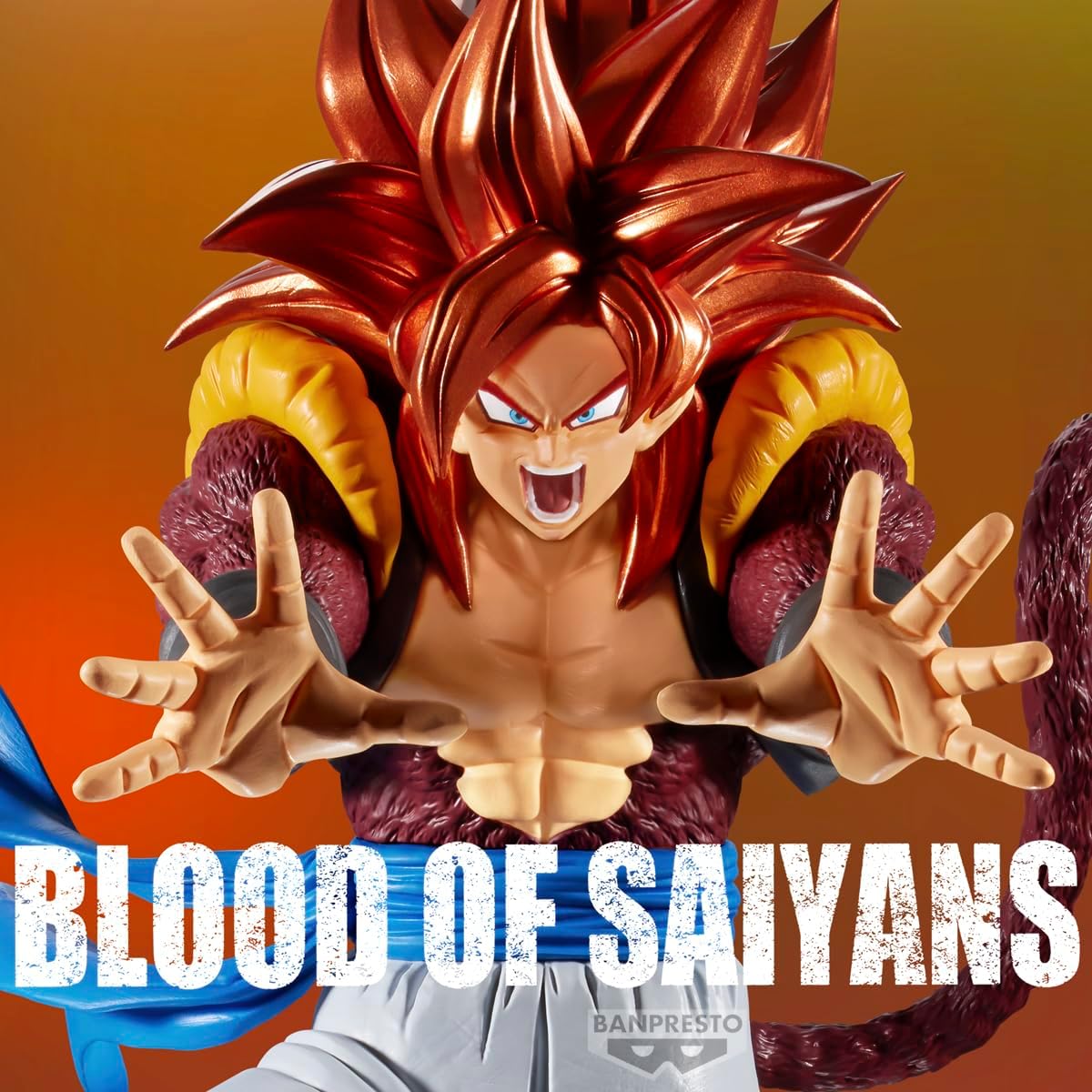 Dragon Ball GT Super Saiyan 4 Gogeta Statue Figure - Banpresto - Blood of Saiyans