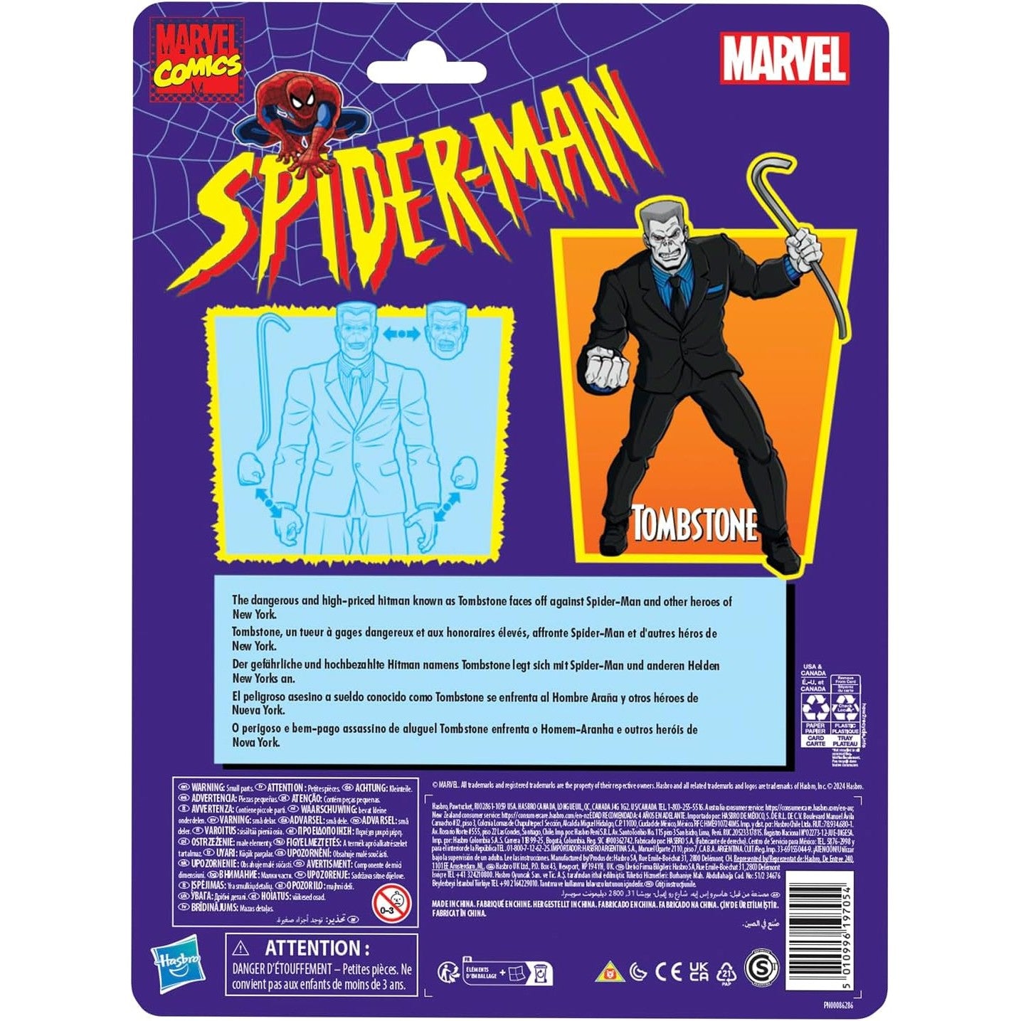 Marvel Comics Spider-Man Tombstone Action Figure - Hasbro - Marvel Legends