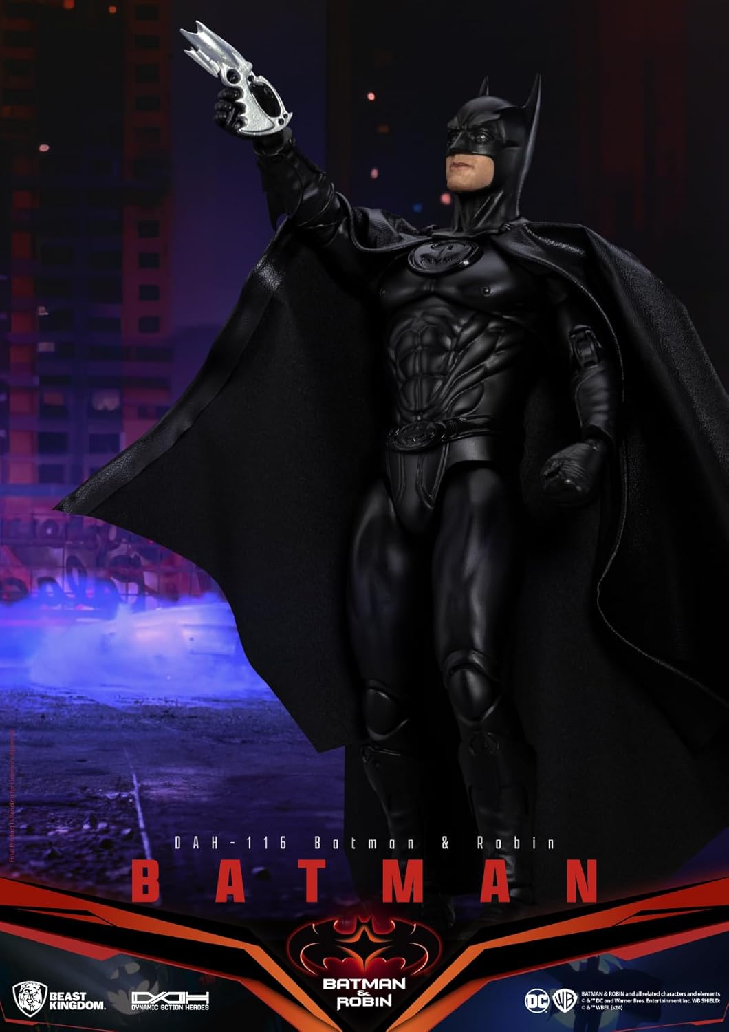 Batman & Robin 1997 Batman Action Figure - Beast Kingdom - Dynamic 8ction Heroes DAH-116