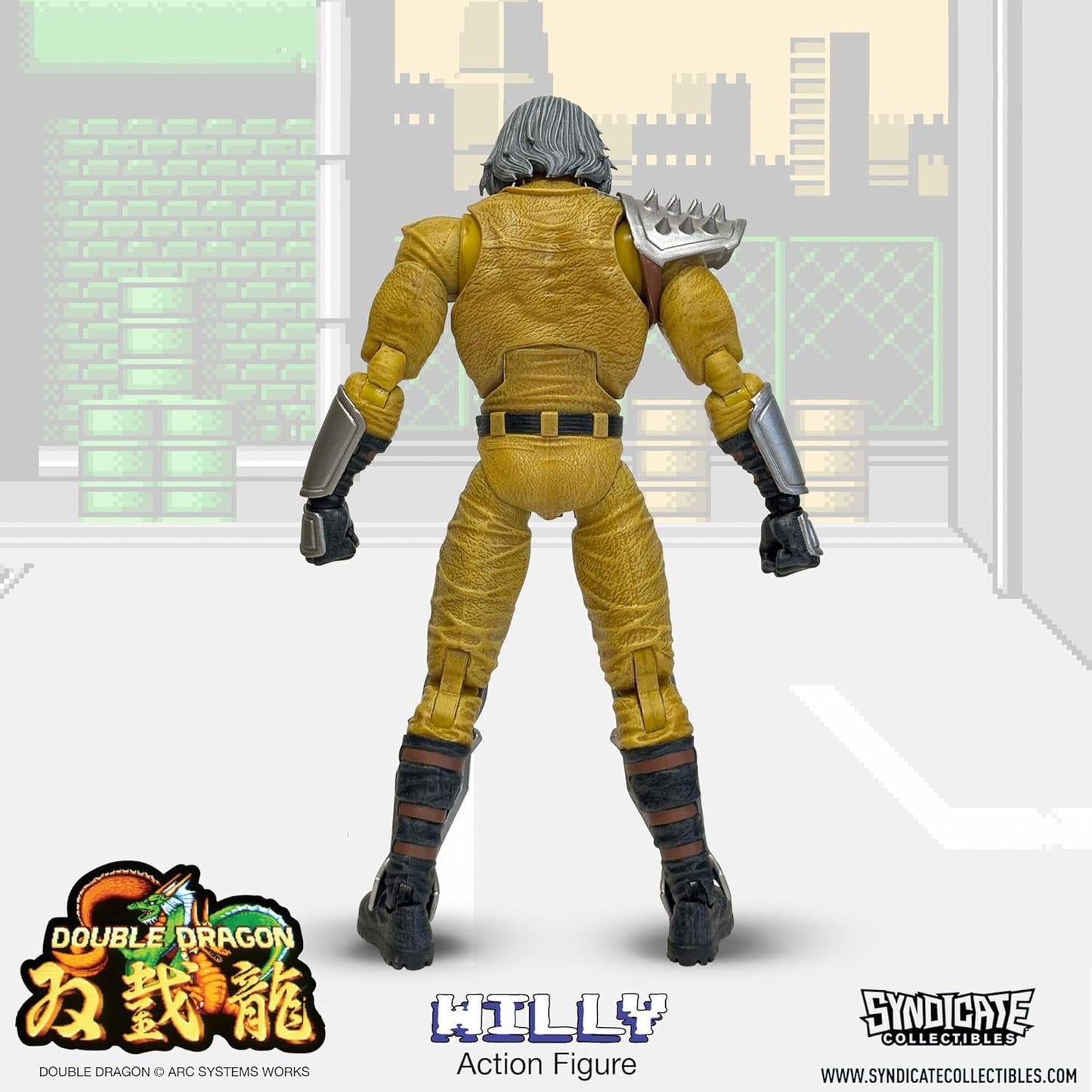 Double Dragon Willy Deluxe Action Figure - Syndicate Collectibles