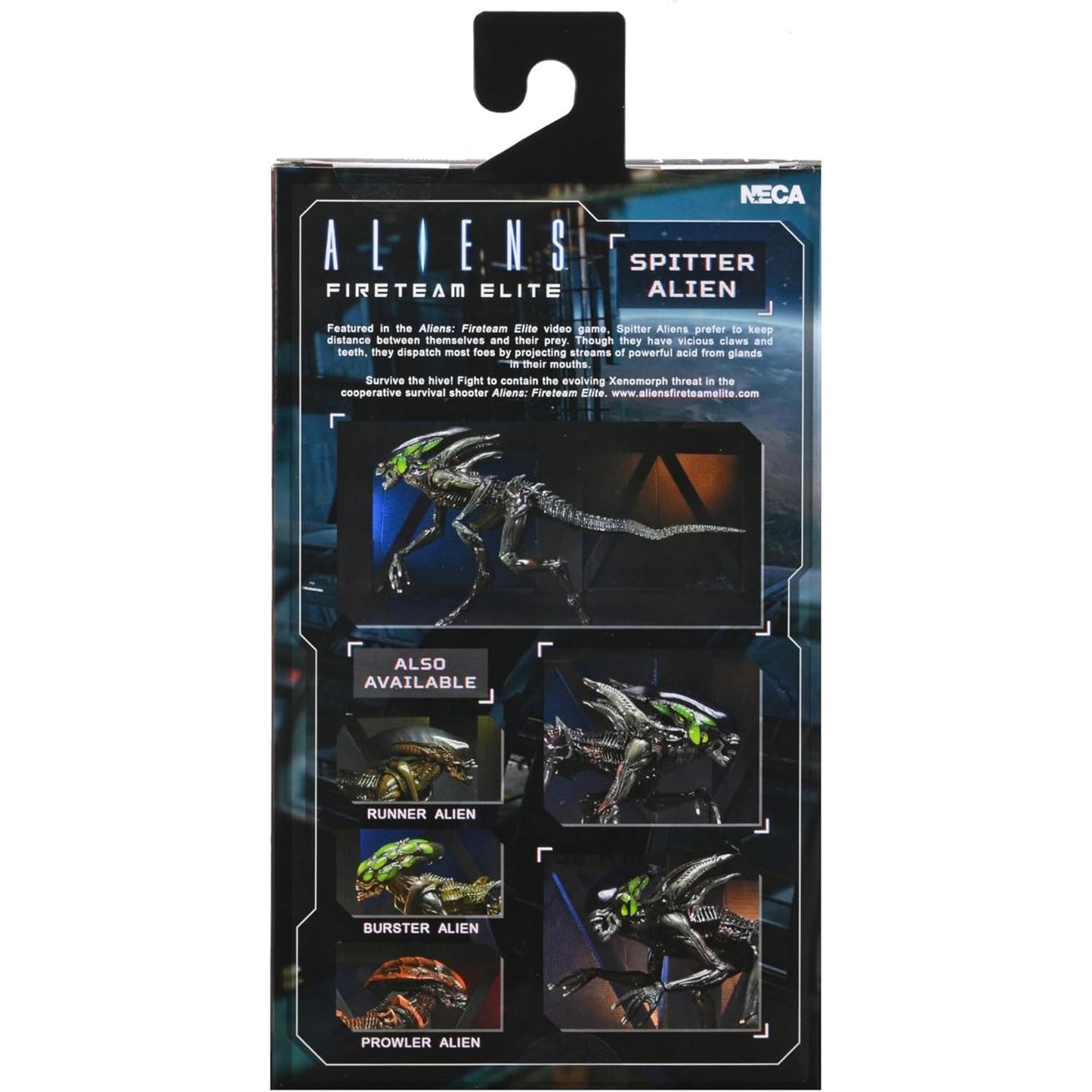 Aliens: Fireteam Elite Spitter Alien Action Figure - NECA