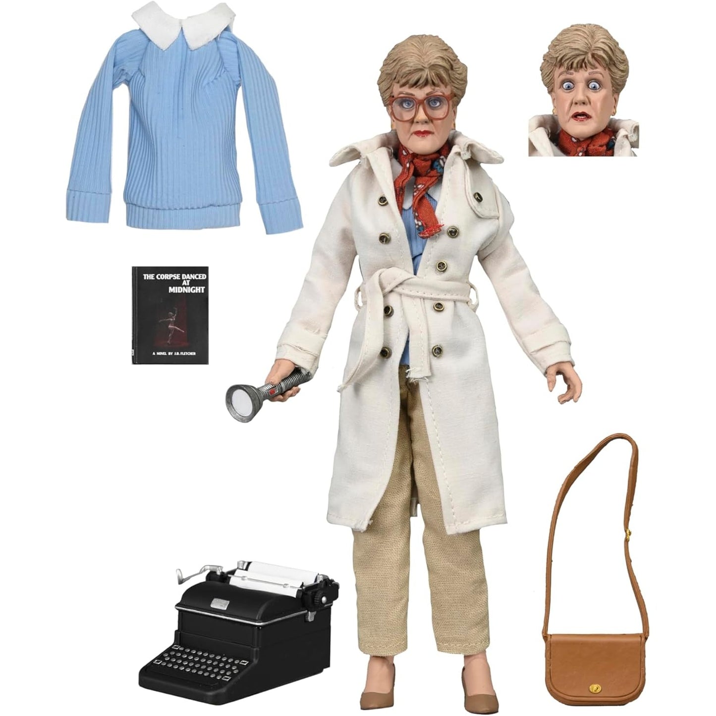 Murder, She Wrote Jessica Fletcher Clothed Action Figure - NECA